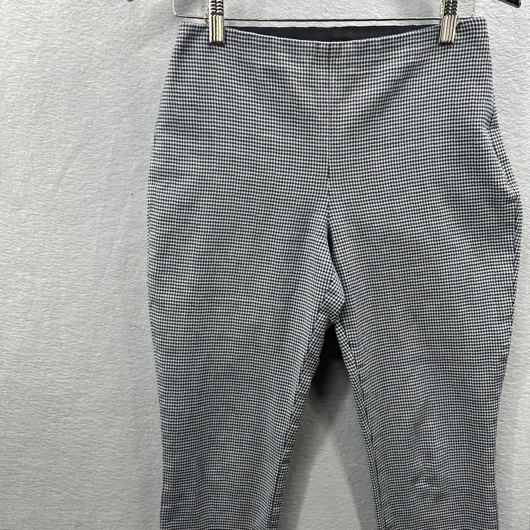 Polo Ralph Lauren Polo Ralph Lauren Pants Womens 6 Houndstooth Stretch Pull On Slim Fit Trousers Size 28" / US 6 / IT 42 - 3 Thumbnail
