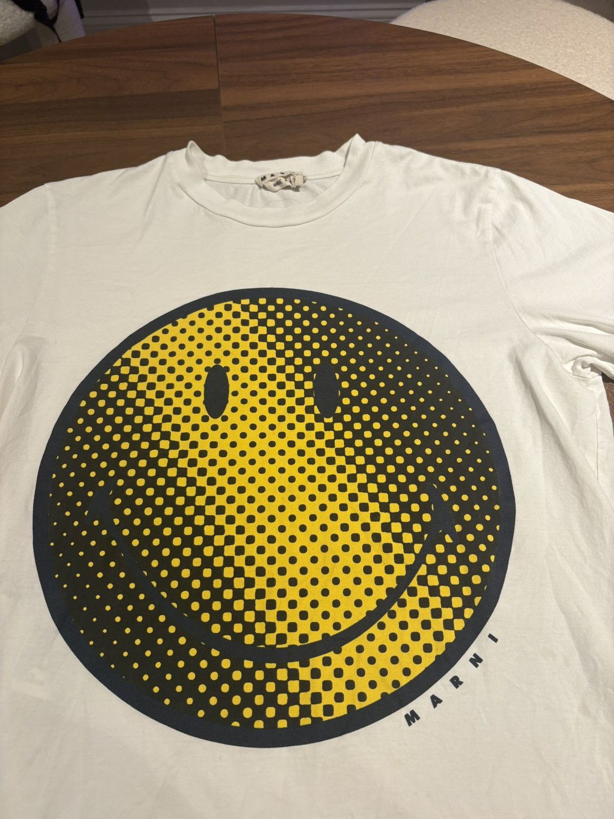 Marni Marbi x smiley tee size 50 Size US M / EU 48-50 / 2 - 2 Thumbnail