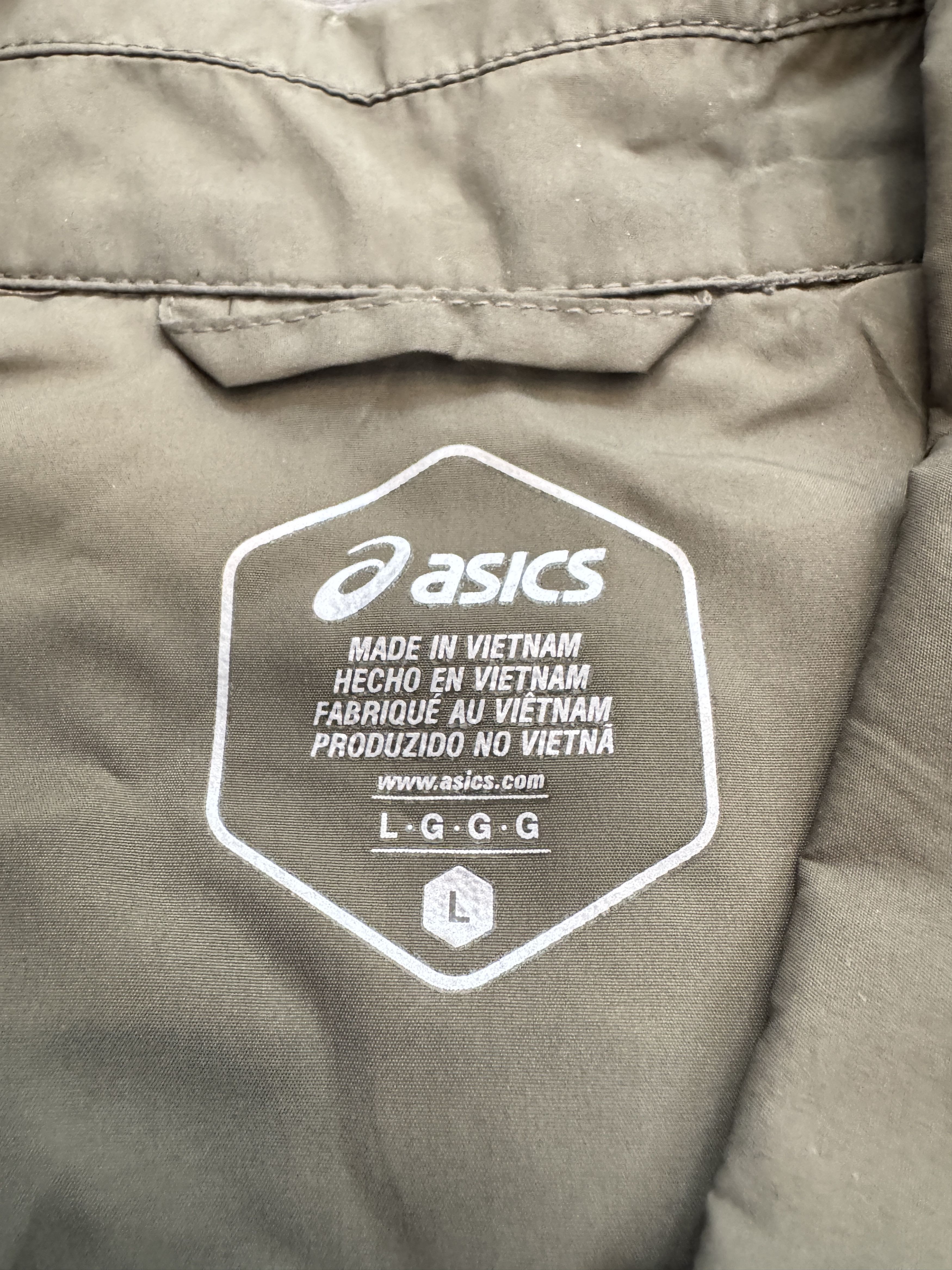 Asics Asics Technical Coach Jacket Olive Green Size US L / EU 52-54 / 3 - 3 Thumbnail