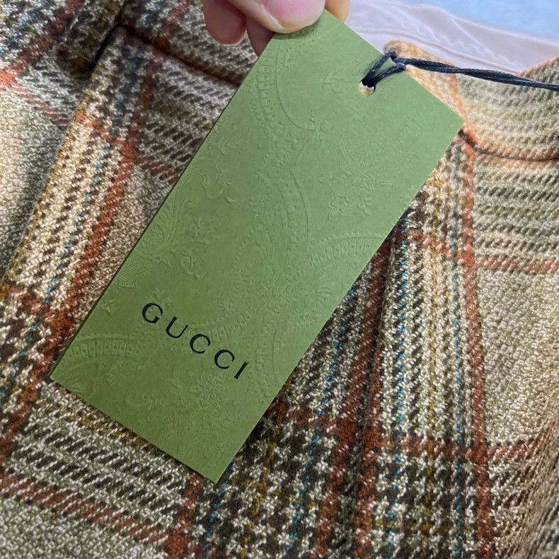 Gucci Gucci Plaid trousers 2502-Nextarrow Size US 38 / EU 54 - 5 Thumbnail