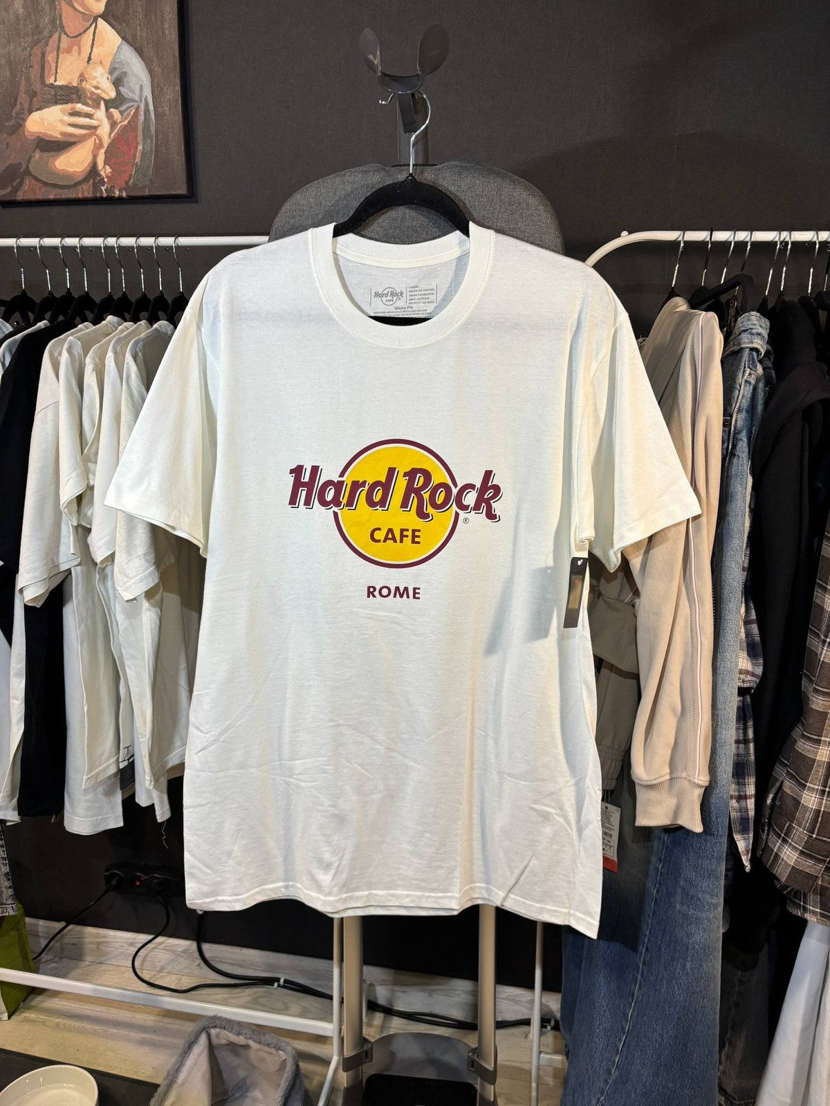 Hard Rock Cafe Hard Rock Cafe Rome T-shirt Size:L Size US L / EU 52-54 / 3 - 1 Thumbnail
