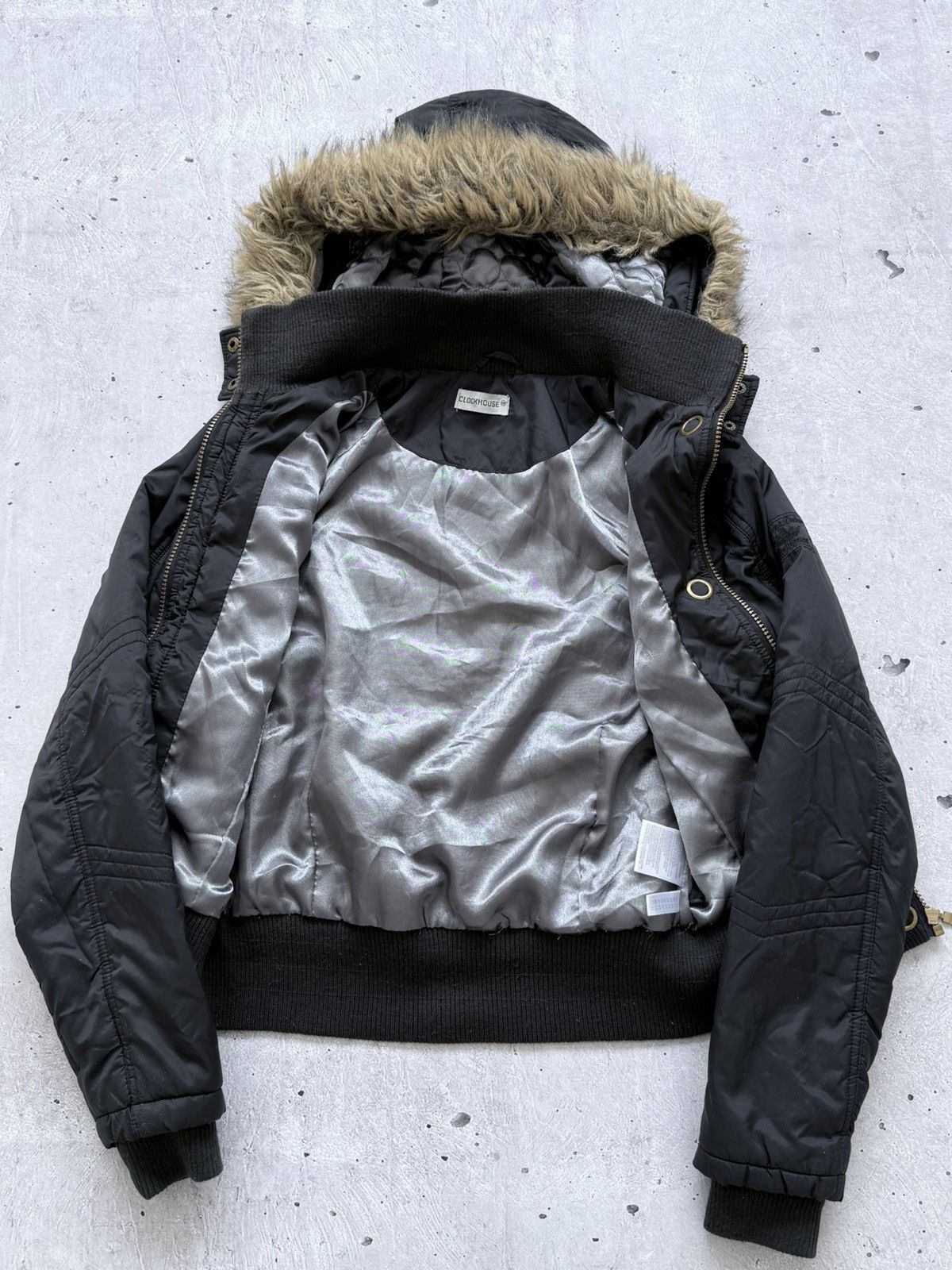 Japanese Brand 00s Hysteric Glamour Style Fur Hood Jacket Avant Garde Size US S / EU 44-46 / 1 - 6 Thumbnail