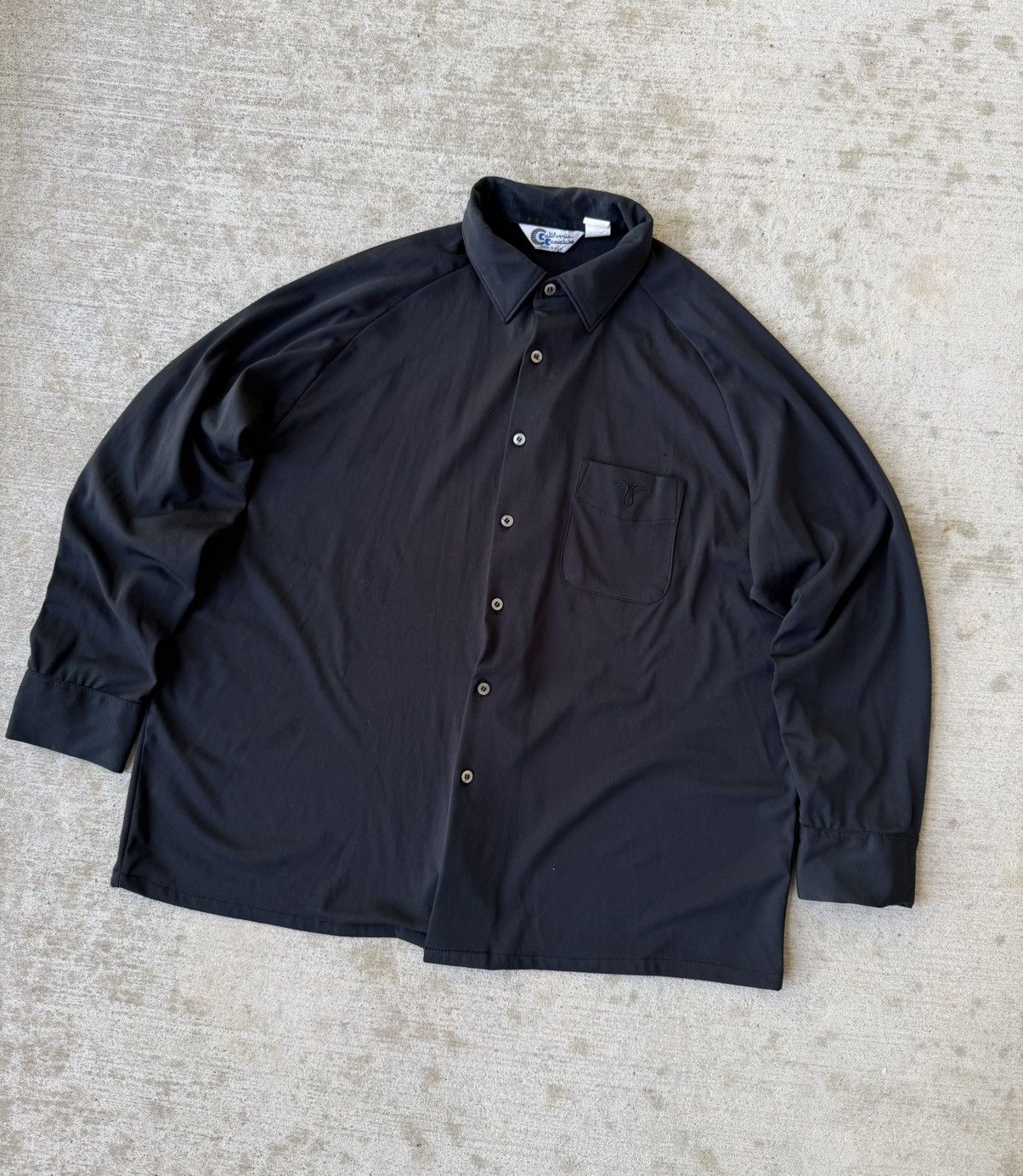 1970s Made in USA Camp Collar Button Up Shirt