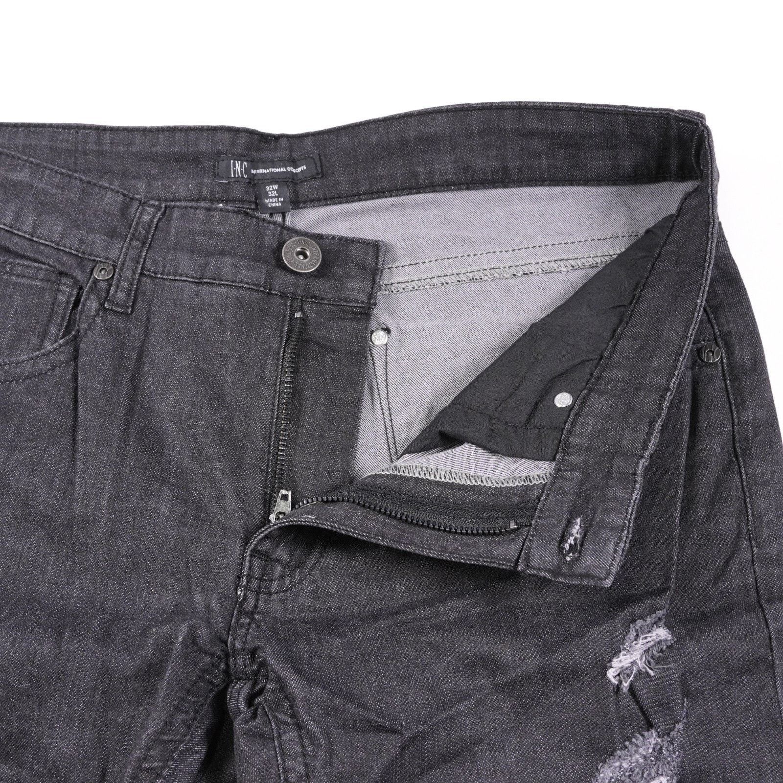 Other Inc Stockholm Denim Slim Skinny Jeans Straight Pants 32x32 Size US 32 / EU 48 - 6 Thumbnail