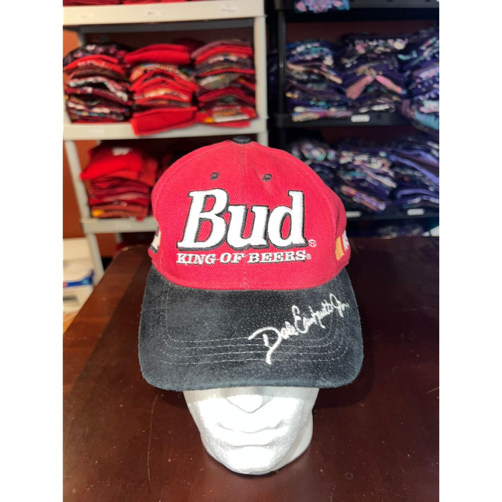 Jeff Hamilton Nascar Dale Earnhardt Hat Jeff Hamilton King Of Beers JH Cap Size ONE SIZE - 1 Thumbnail