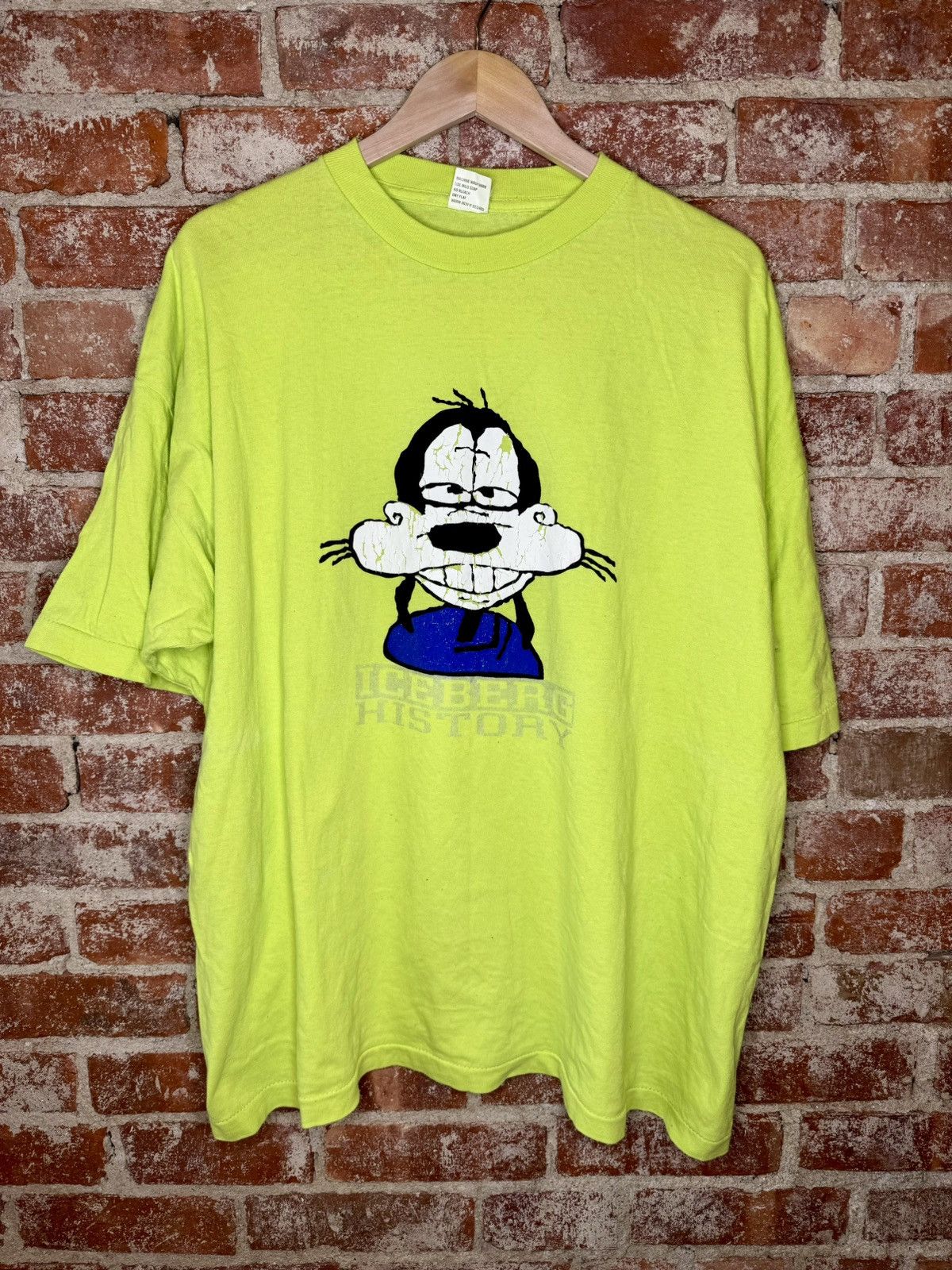 Iceberg × Rap Tees 1990’s Iceberg History Goofy Rap T-Shirt Size US XL / EU 56 / 4 - 1 Thumbnail
