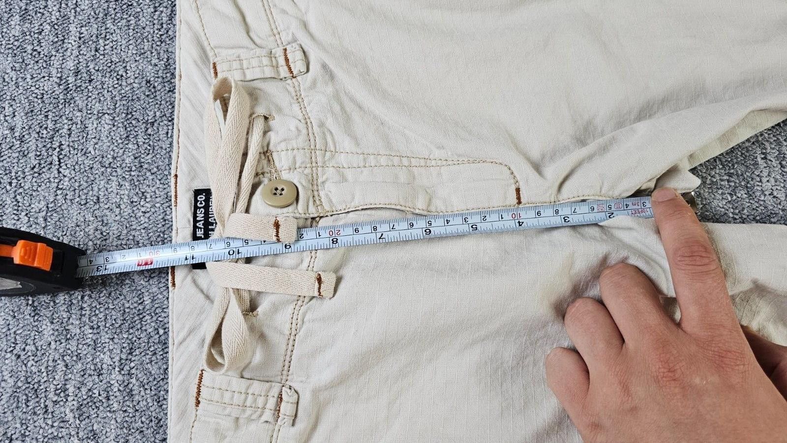 Polo Ralph Lauren Vintage Y2K Polo Ralph Lauren Cargo Capri Utility Pants 10 Size 32" / US 10 / IT 46 - 7 Thumbnail