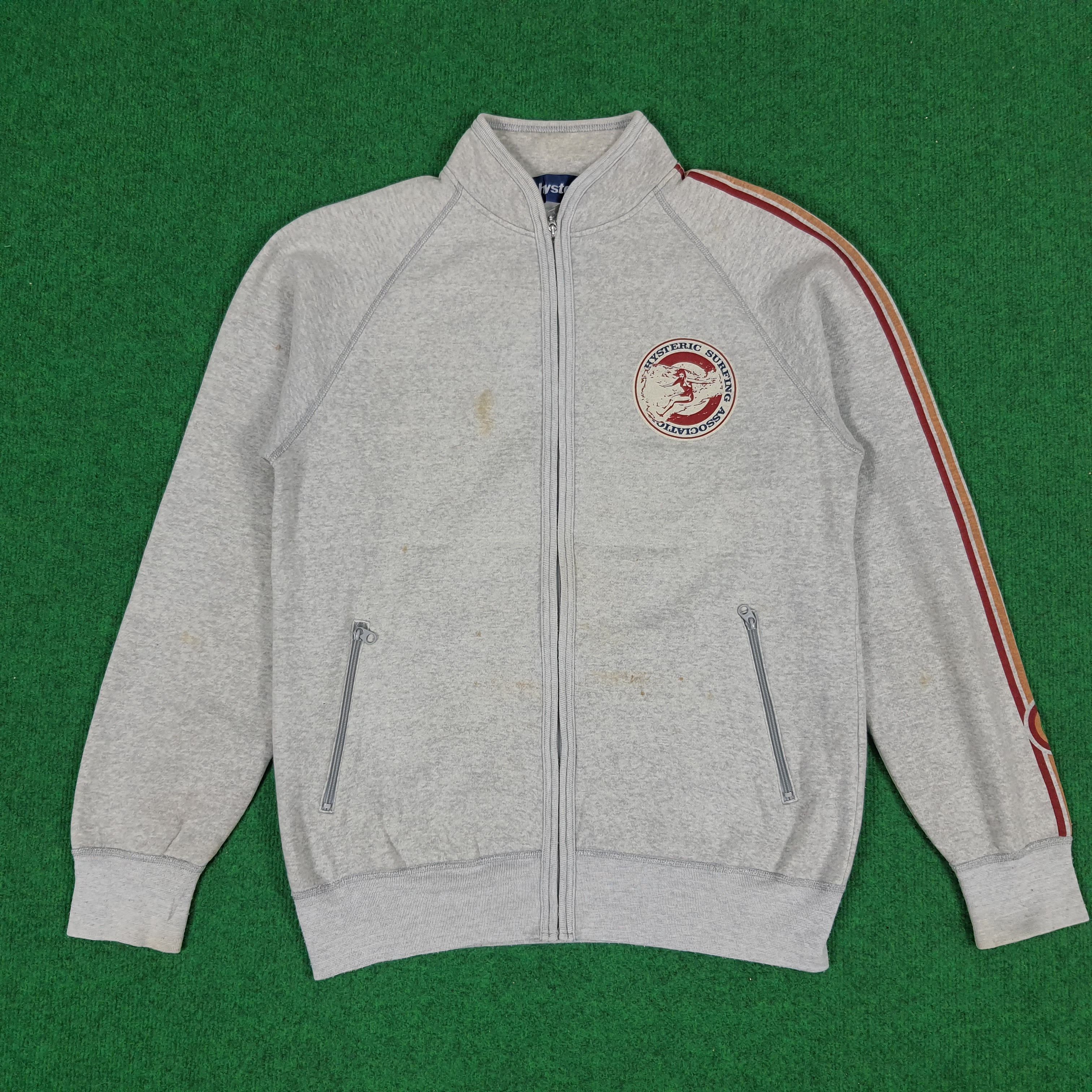 Hysteric Glamour × Japanese Brand Vintage Hysteric Surfing Association Zipper Sweatshirts Size US S / EU 44-46 / 1 - 2 Thumbnail