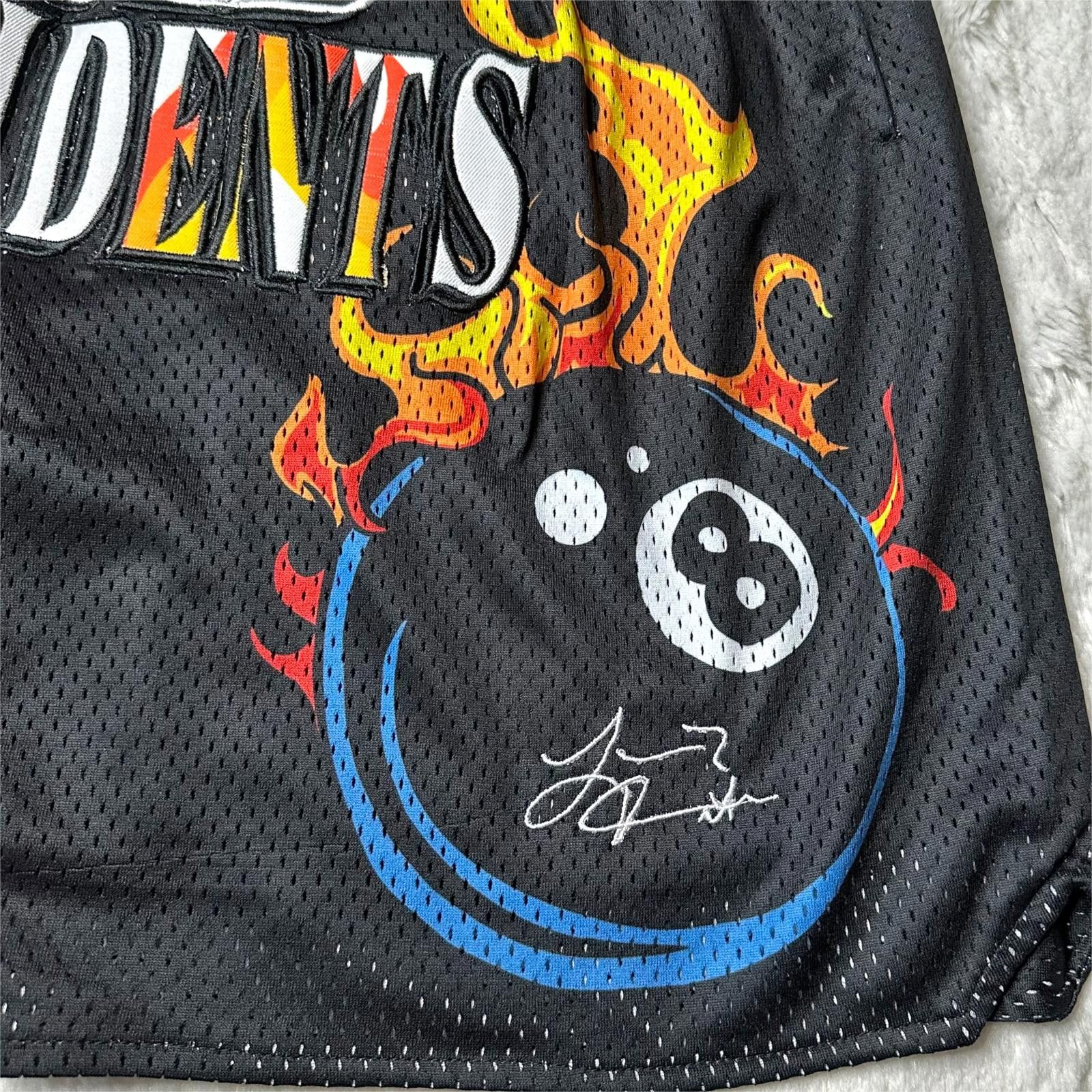 Designer NWT Headgear Dead Presidents Graphic Basketball Shorts Men S Size US 30 / EU 46 - 5 Thumbnail
