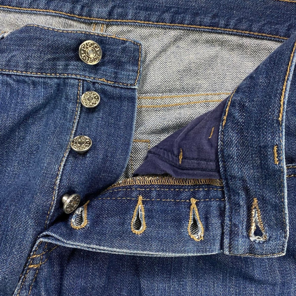 Gucci Regular Fit Denim Jeans Size US 33 - 8 Thumbnail