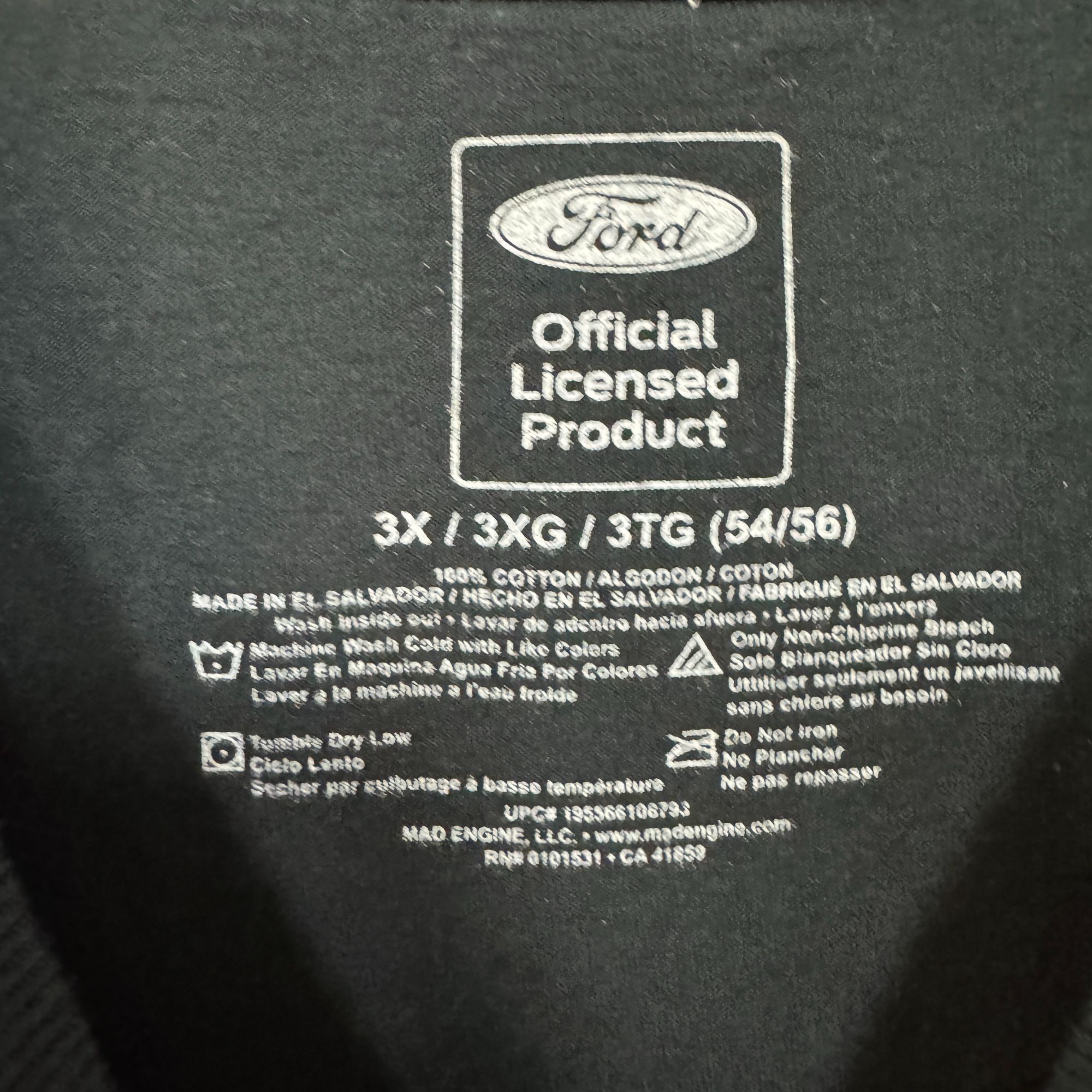 Ford Ford Mustang High Performance American Muscle Promo Tee 3XL Size US XXL / EU 58 / 5 - 4 Thumbnail