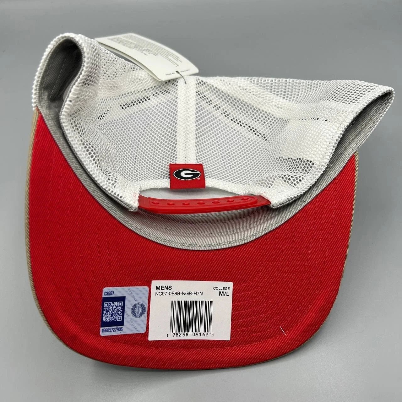 Nike Georgia Bulldogs x Nike Rise Trucker Hat Men M-L Snap Back Size ONE SIZE - 3 Thumbnail