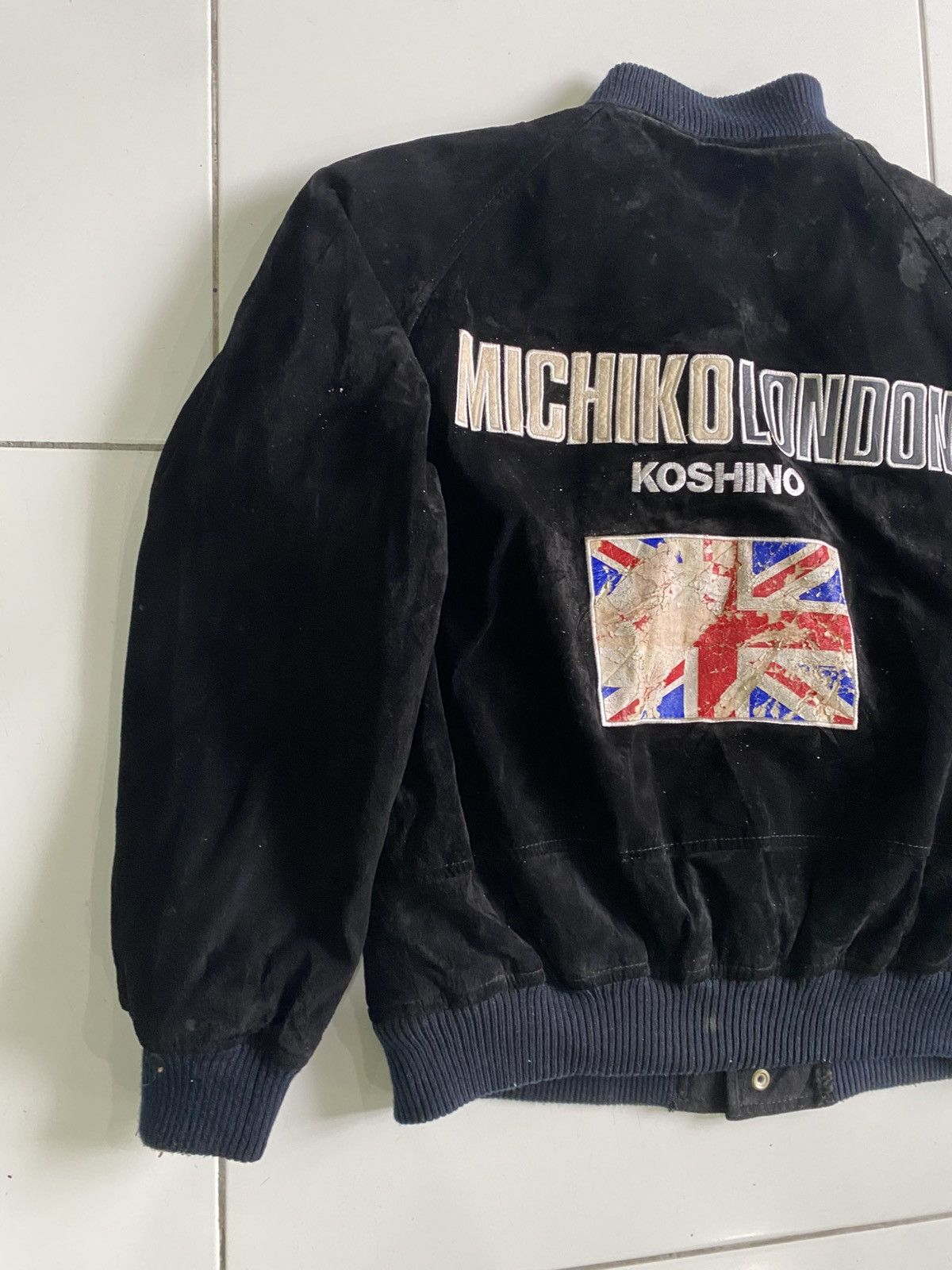 Michiko Koshino London Vinatge 80s Michiko koshino London big logo british Size US L / EU 52-54 / 3 - 3 Thumbnail