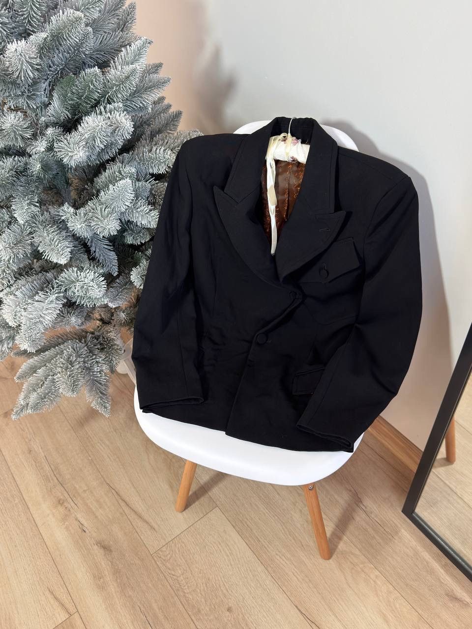 Jean Paul Gaultier Jean Paul Gaultier Vintage Black Asymmetrical Blazer Size M / US 6-8 / IT 42-44 - 6 Thumbnail