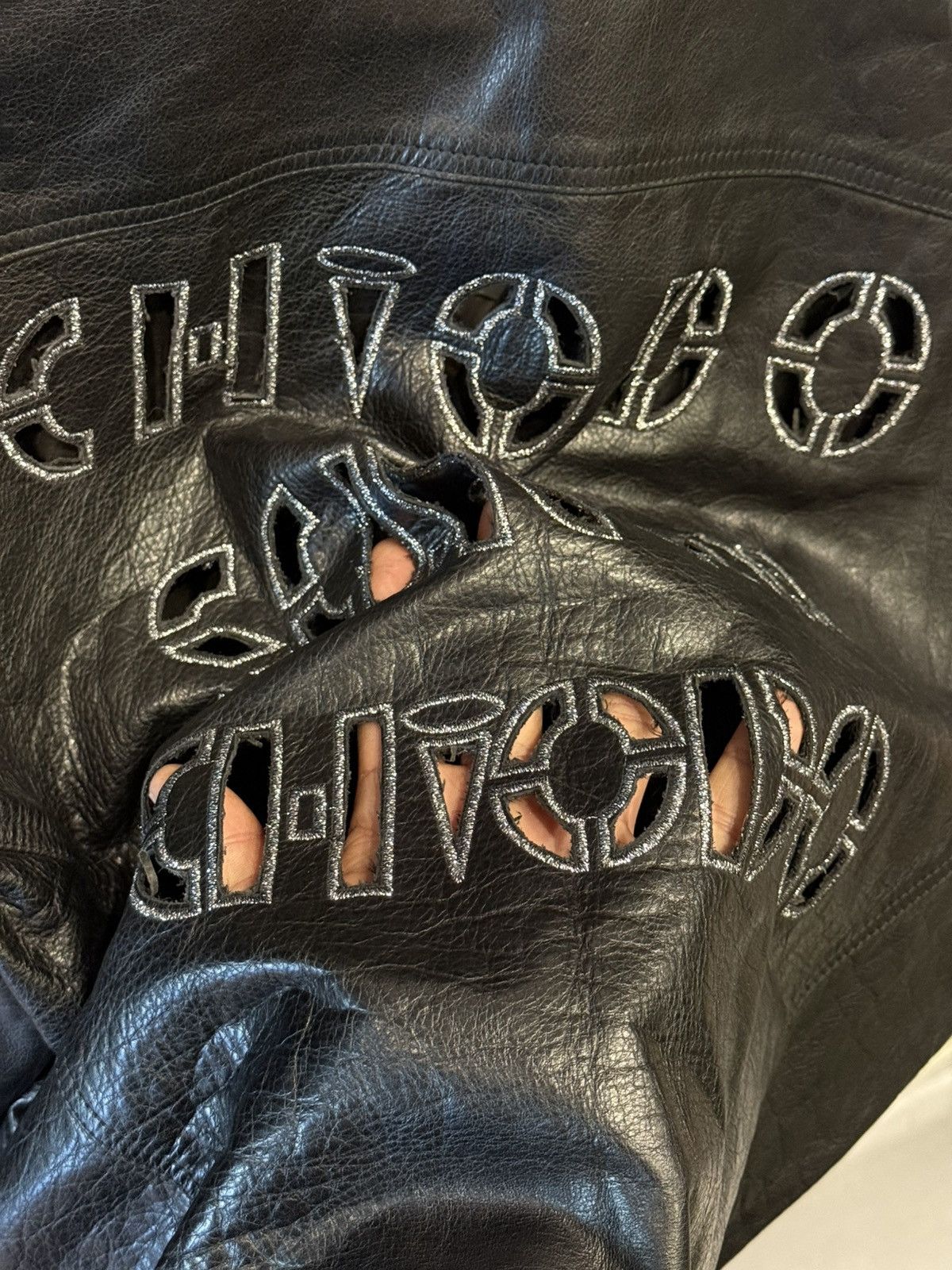 Calugi e Gianelli Calugi e Giannelli vintage perforated leather jacket Size US L / EU 52-54 / 3 - 5 Thumbnail