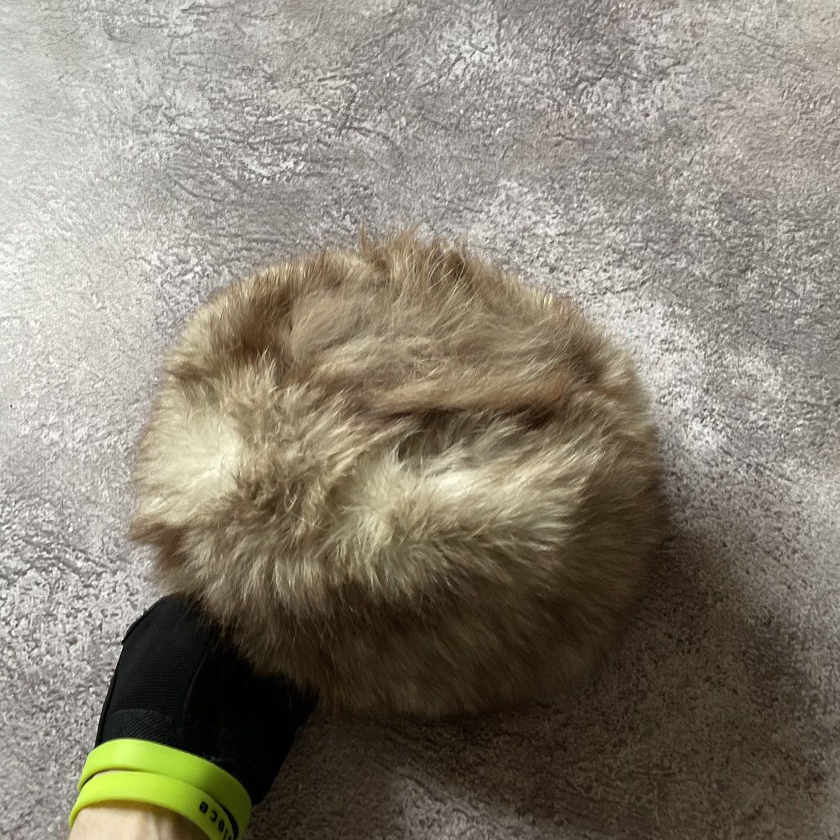 Vintage Vintage 90s Mohair Beanie Ushanka Faux Fur Grunge Baggy OS Size ONE SIZE - 3 Thumbnail