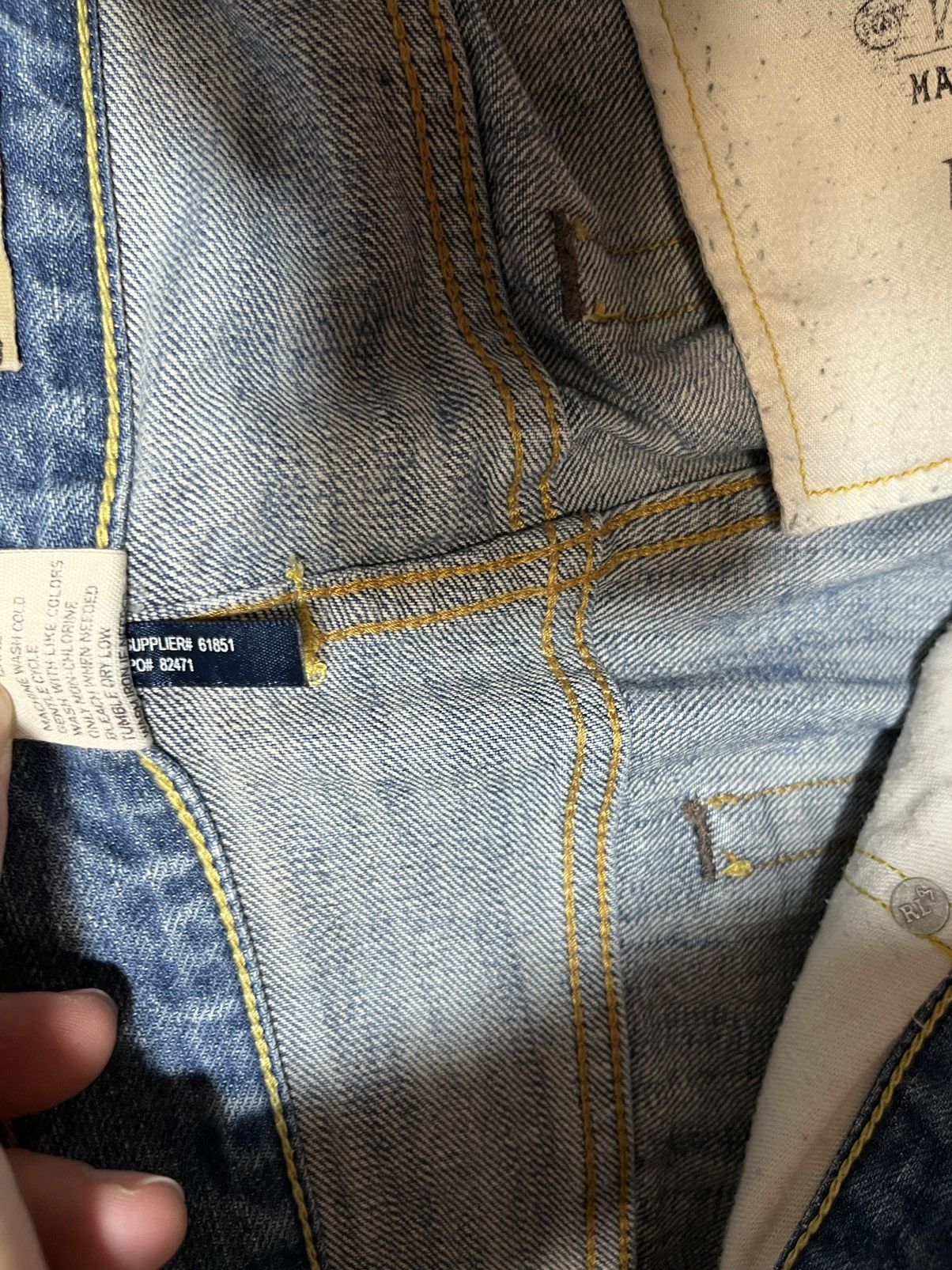 Polo Ralph Lauren Polo Ralph Lauren Vintage 67 Jeans Size US 34 / EU 50 - 12 Thumbnail