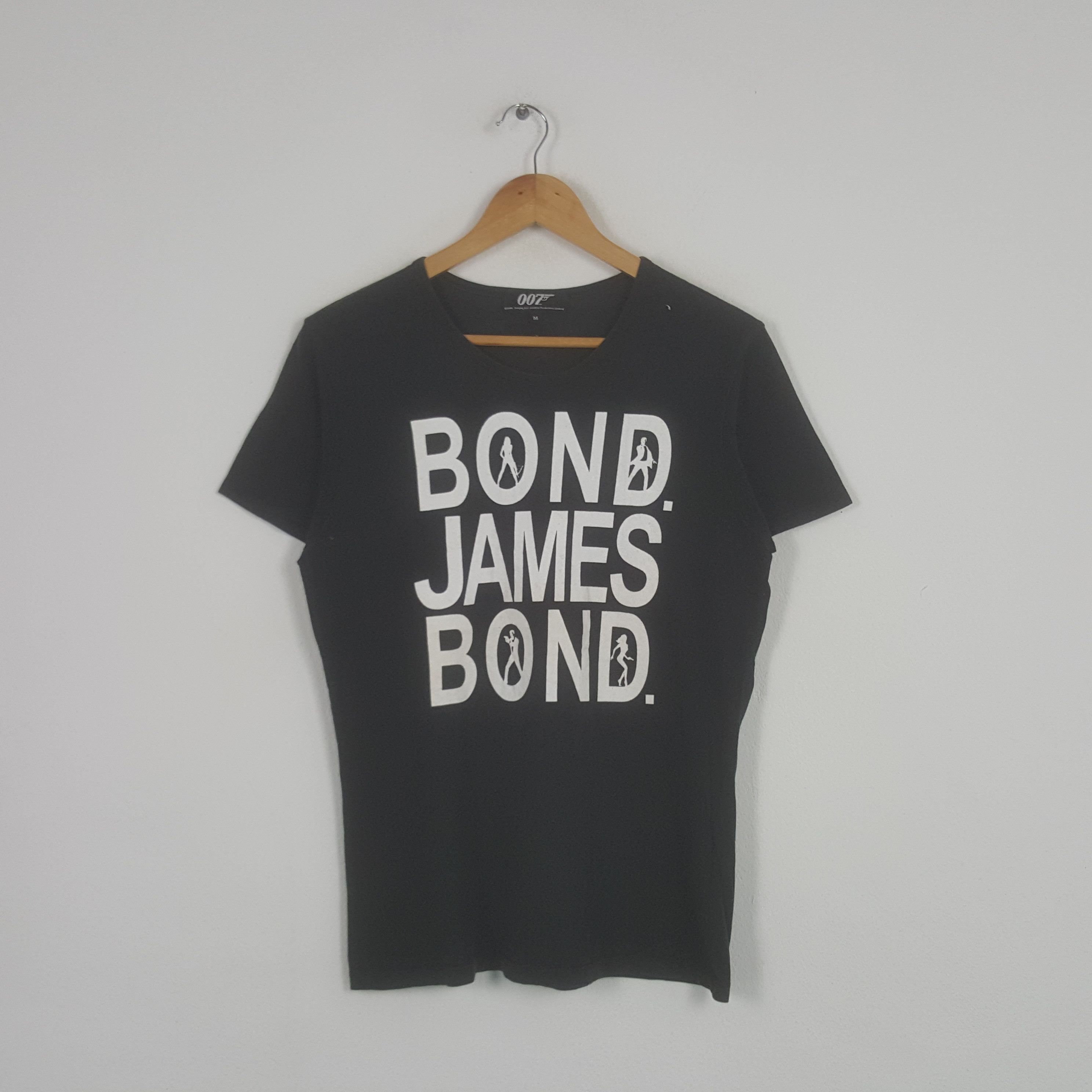 Vintage Vintage Bond James 007 American Movie Tshirt Size US S / EU 44-46 / 1 - 1 Thumbnail