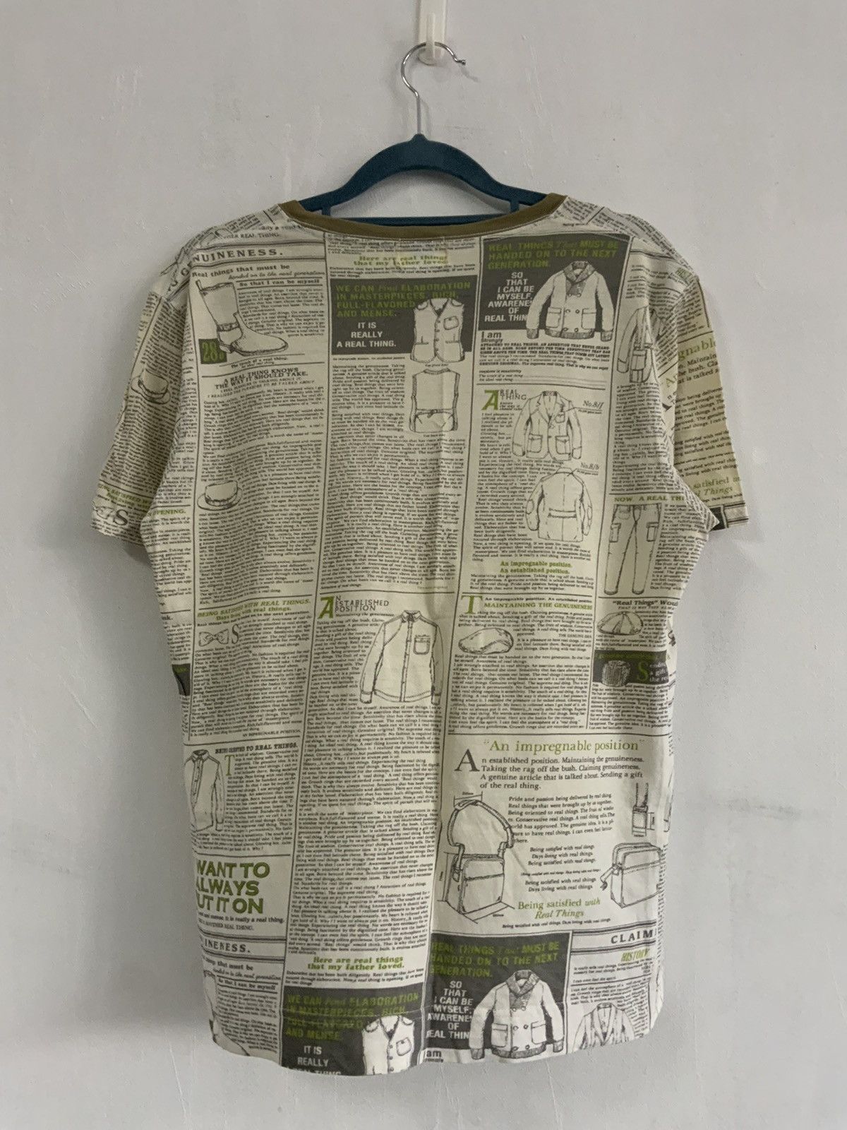 Japanese Brand Vintage Takeo Kikuchi Japan Made Tee Size US S / EU 44-46 / 1 - 2 Thumbnail