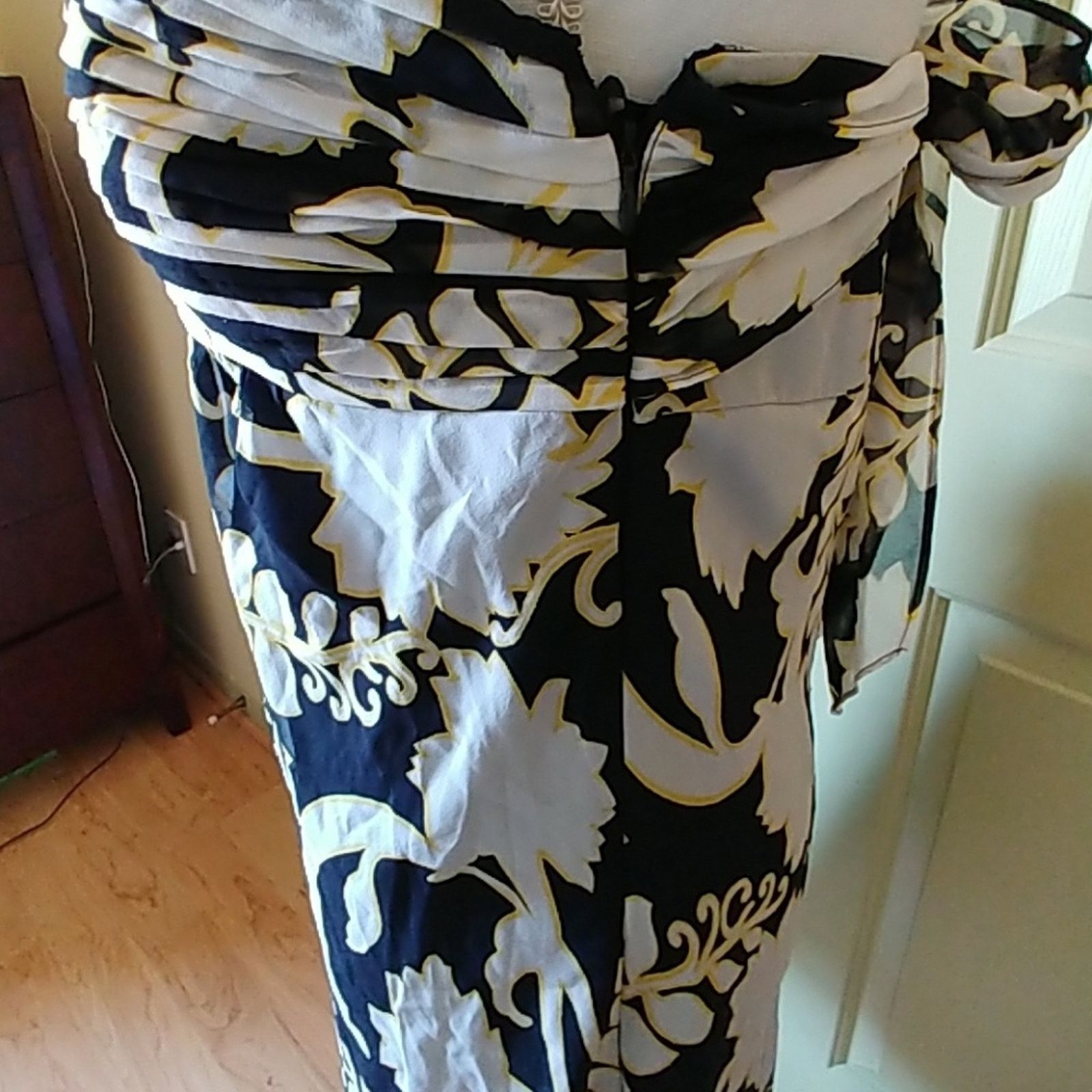Ann Taylor Ann Taylor Dress Strapless Midi Sz 10 NWT Size L / US 10 / IT 46 - 3 Thumbnail
