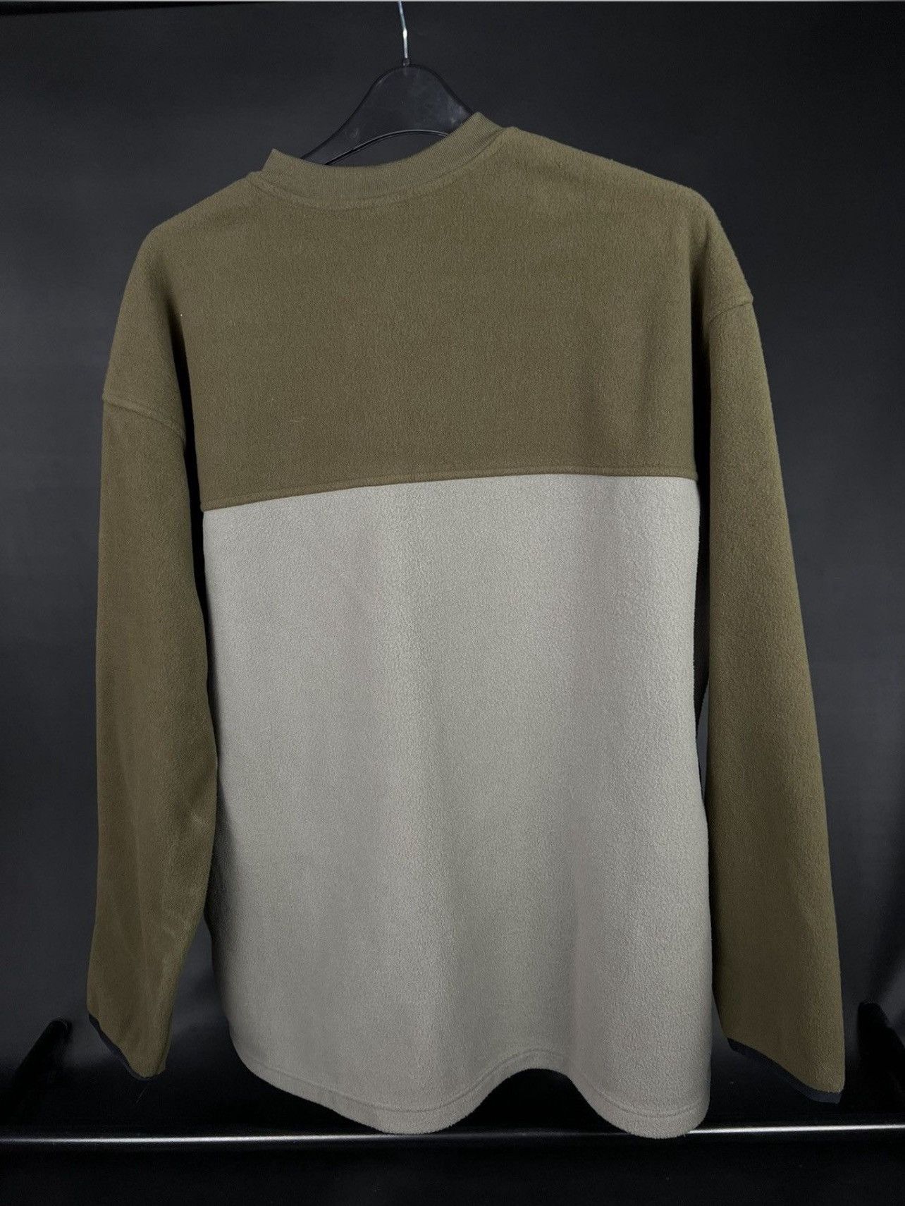 Nike × Vintage Nike fleece vintage green rare sweatshirt Size US XXL / EU 58 / 5 - 7 Thumbnail