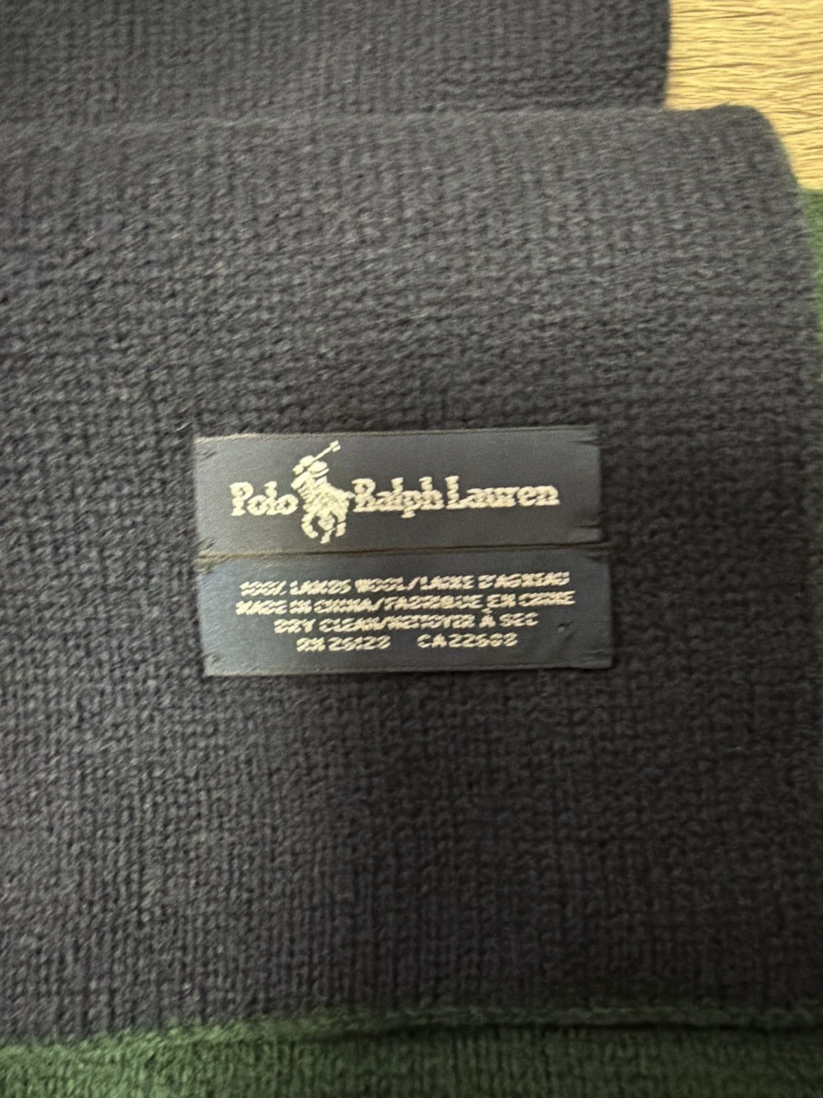 Polo Ralph Lauren Vintage Polo Ralph Lauren Scarf Size ONE SIZE - 4 Thumbnail
