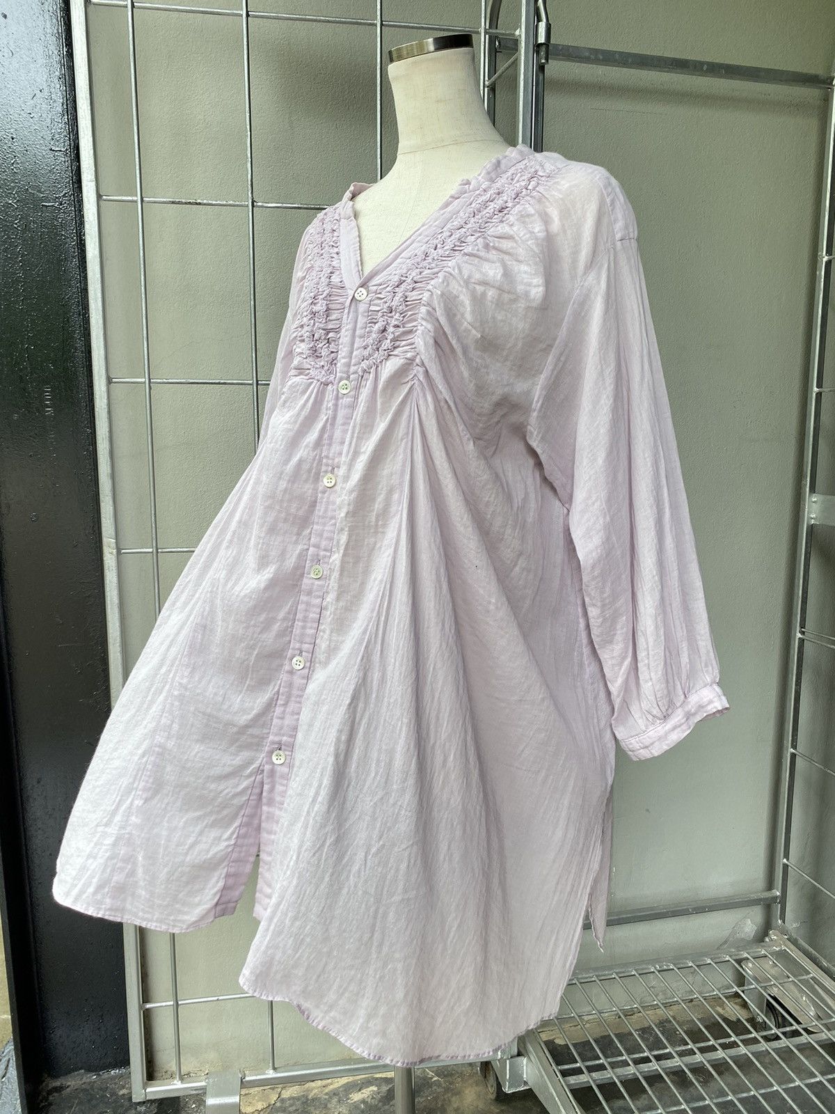 Issey Miyake Plantation light purple blouse Size ONE SIZE - 19 Thumbnail