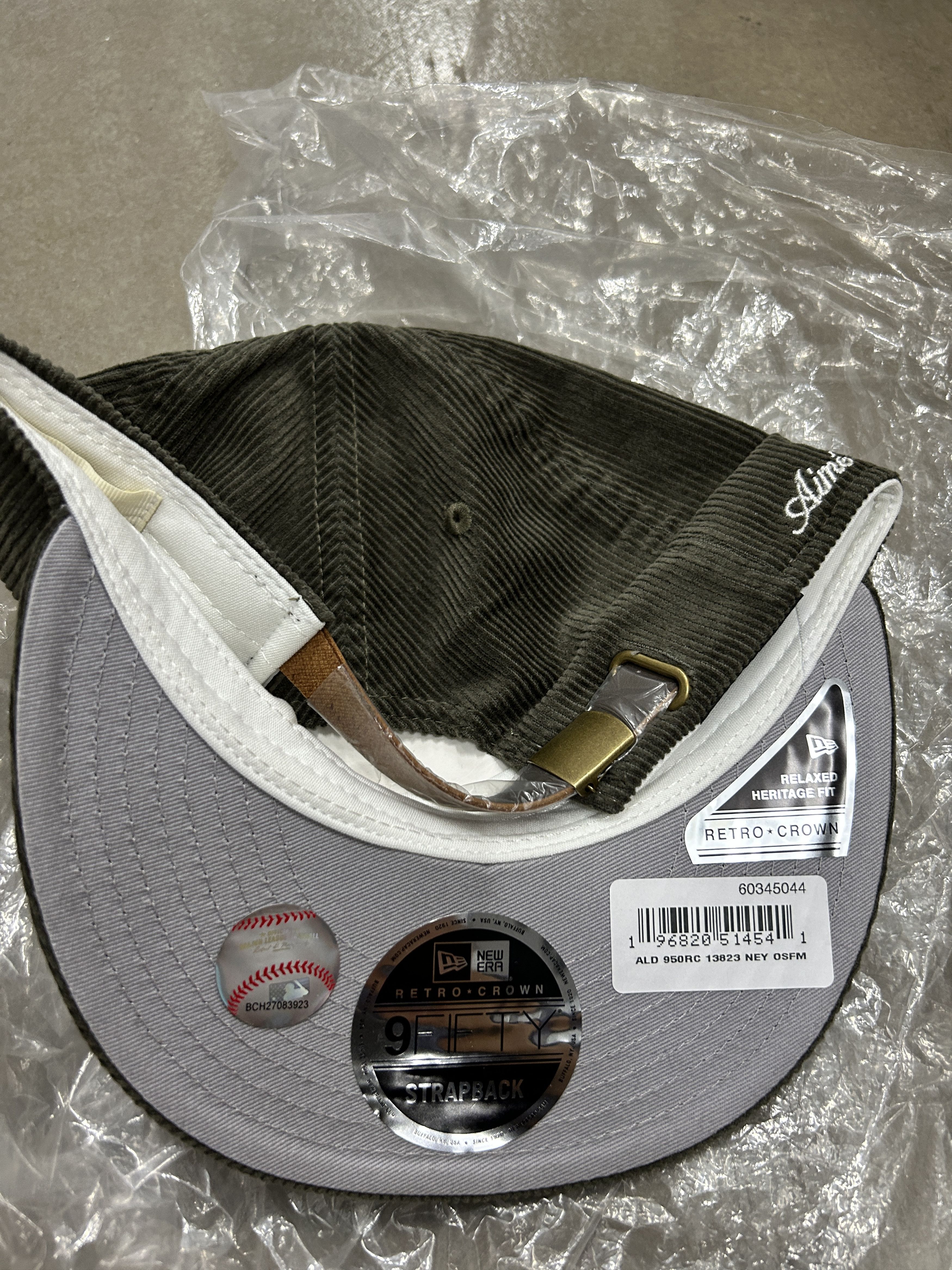 Aime Leon Dore × New Era Aime Leon Dore ALD / New Era Micro Cord Yankees Hat 2022 Size ONE SIZE - 4 Thumbnail