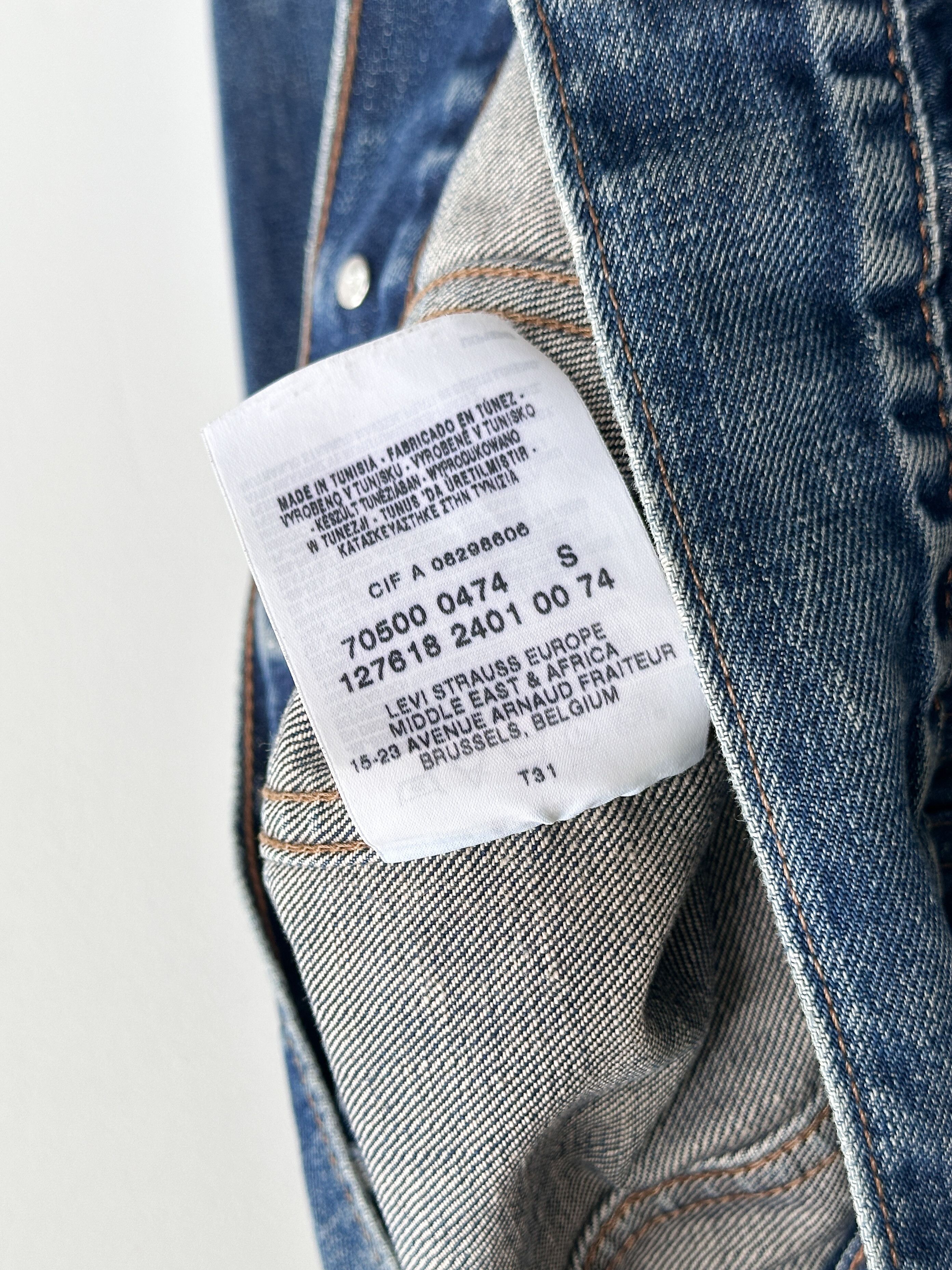 Levi's Vintage Levi's Denim Jeans Jacket Size S / US 4 / IT 40 - 8 Thumbnail