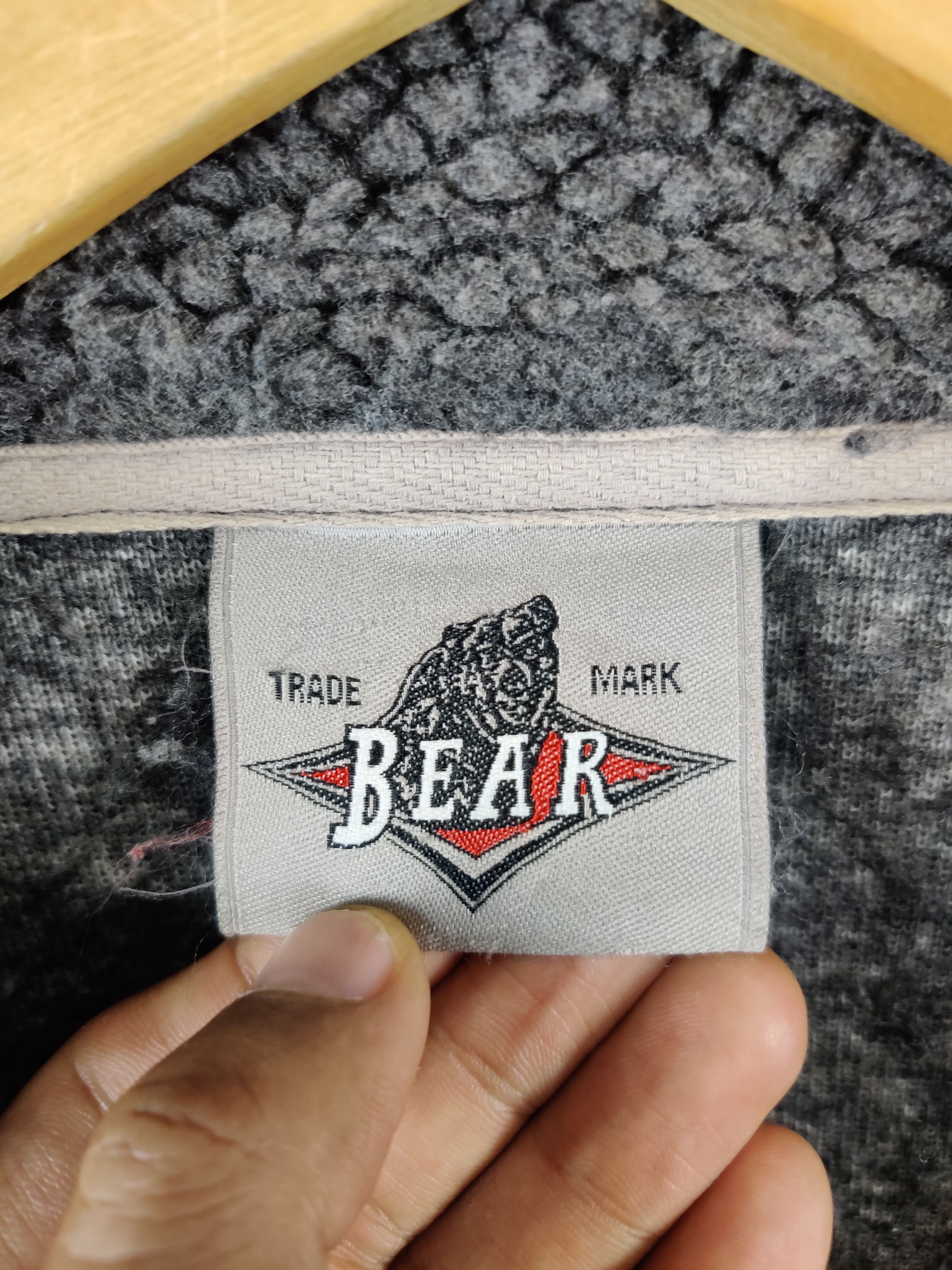 Japanese Brand Vintage Bear Sherpa Deep Pile Zipper Jacket Size US XL / EU 56 / 4 - 10 Thumbnail