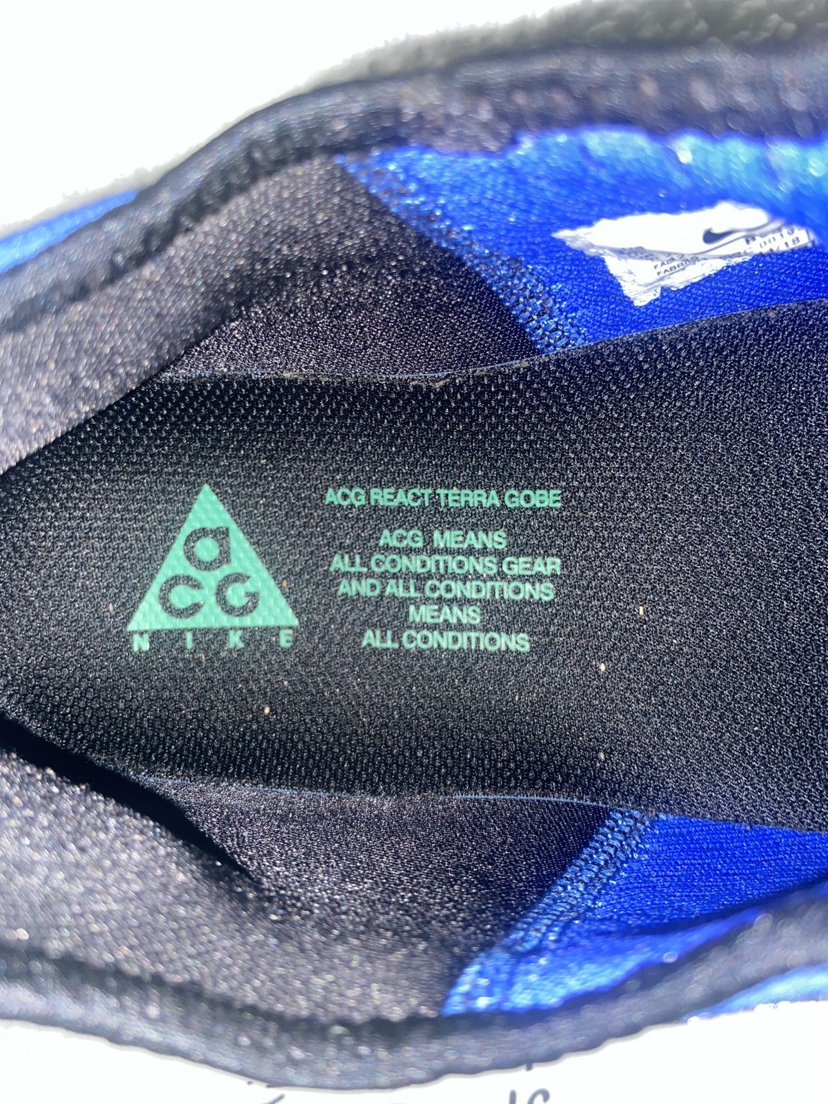 Nike Nike ACG React Terra Gobe - THE ABYSS/ROYAL BLUE Size US 10.5 / EU 43-44 - 5 Thumbnail