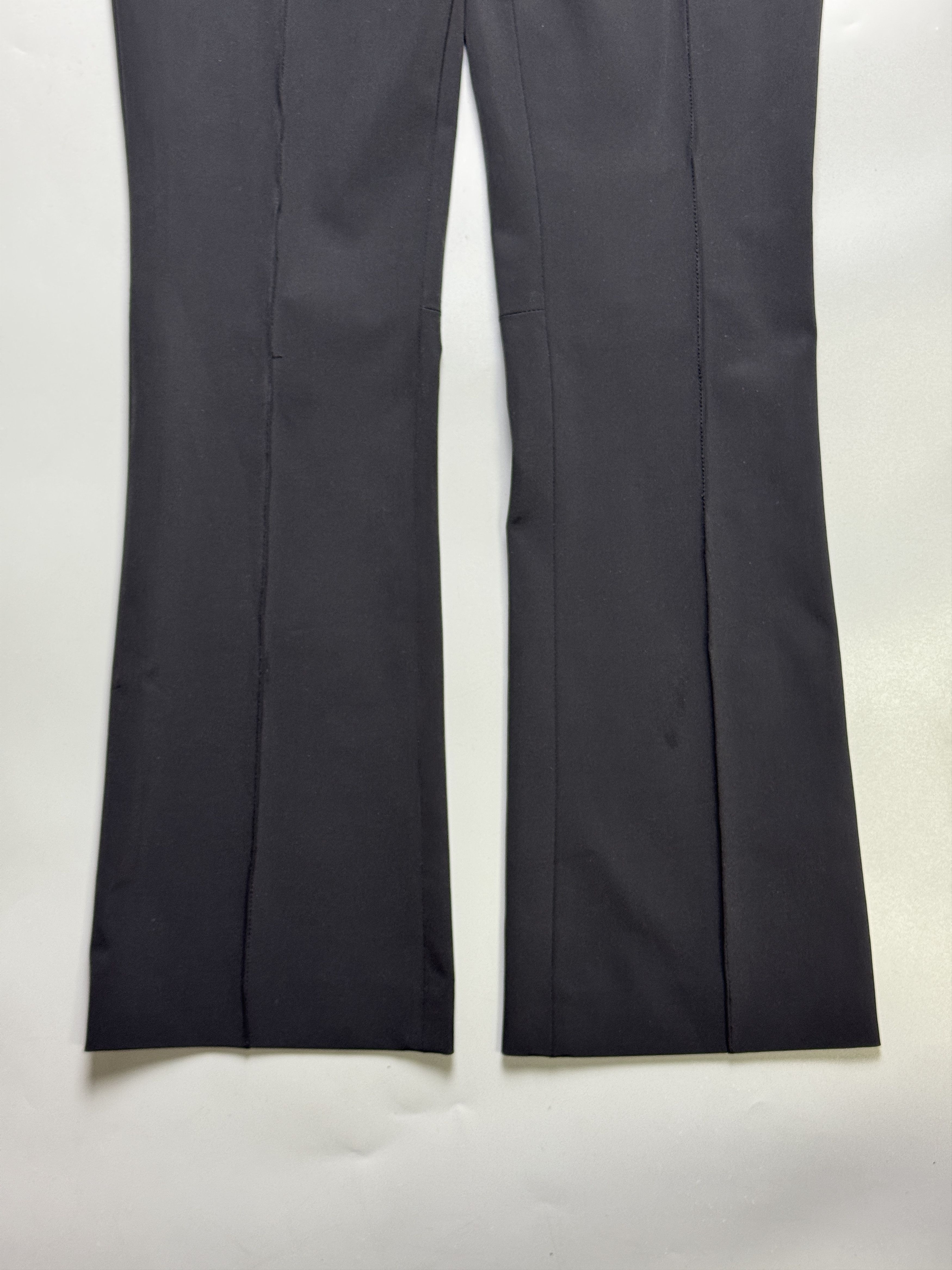 Prada Women’s Prada Vintage Bootcut Flared Nylon Trousers Size IT Size 28" / US 6 / IT 42 - 2 Thumbnail
