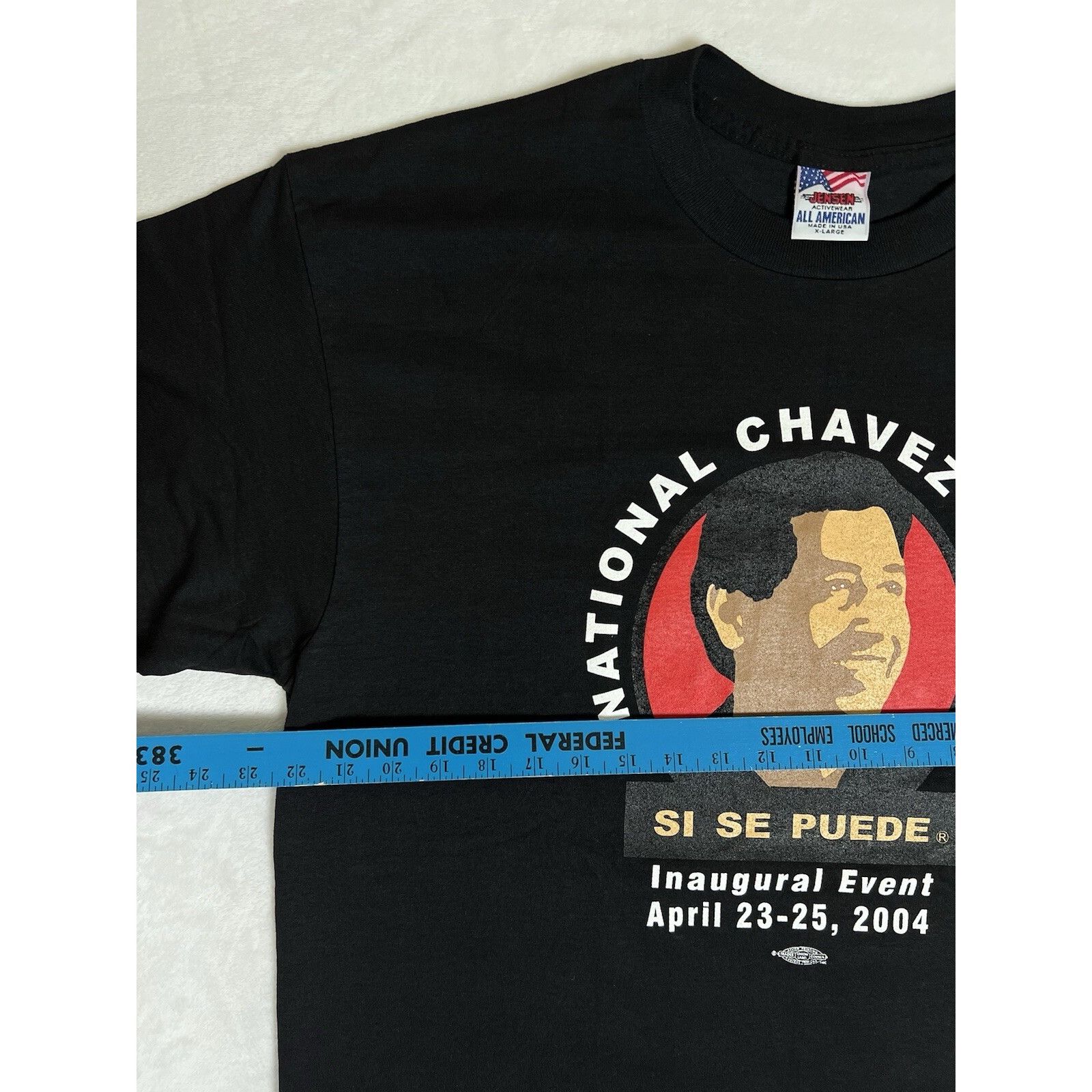 Other Vintage Cesar Chavez T-Shirt “Si Se Puede” Size XL USA Made Size US XL / EU 56 / 4 - 4 Thumbnail