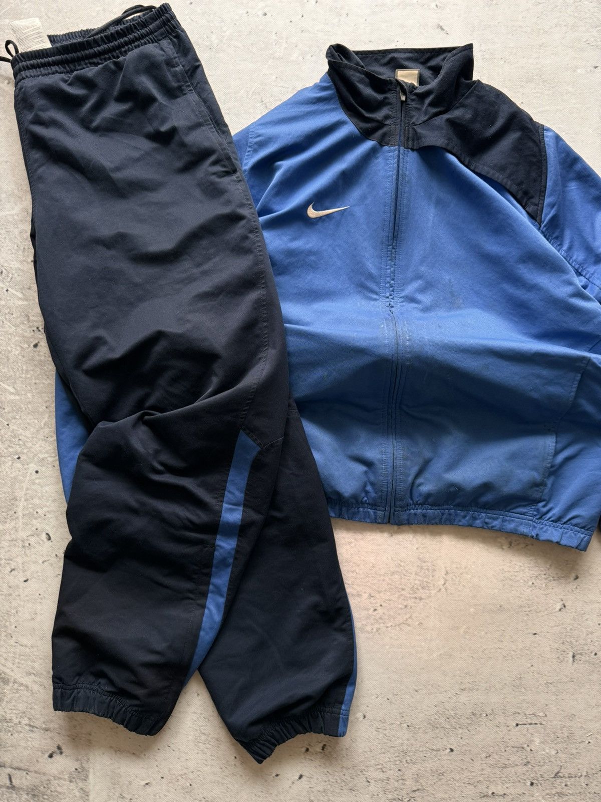 Nike × Vintage NIKE VINTAGE OVERSIZE DRIL TRACK SUIT Y2k Size US L / EU 52-54 / 3 - 2 Thumbnail