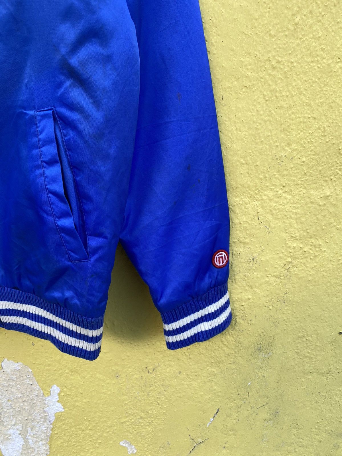 Vintage Vintage Nasty embroidery varsity jacket Size US S / EU 44-46 / 1 - 7 Thumbnail