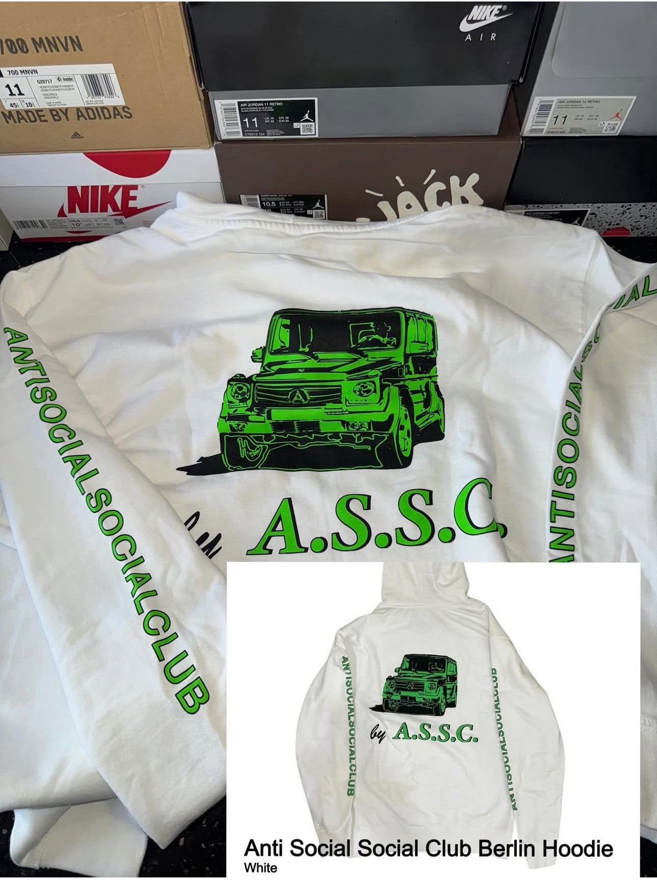 Anti Social Social Club Anti Social Social Club Size US XL / EU 56 / 4 - 1 Thumbnail