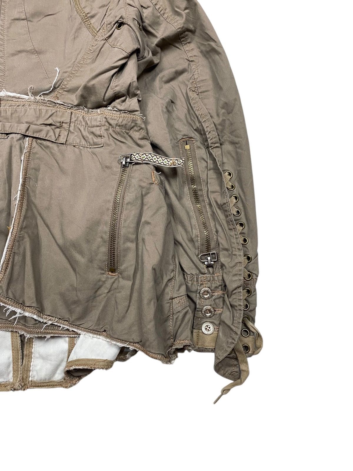 If Six Was Nine 2000s Girbaud - Apocalypse Style Rope Jacket Size US M / EU 48-50 / 2 - 8 Thumbnail