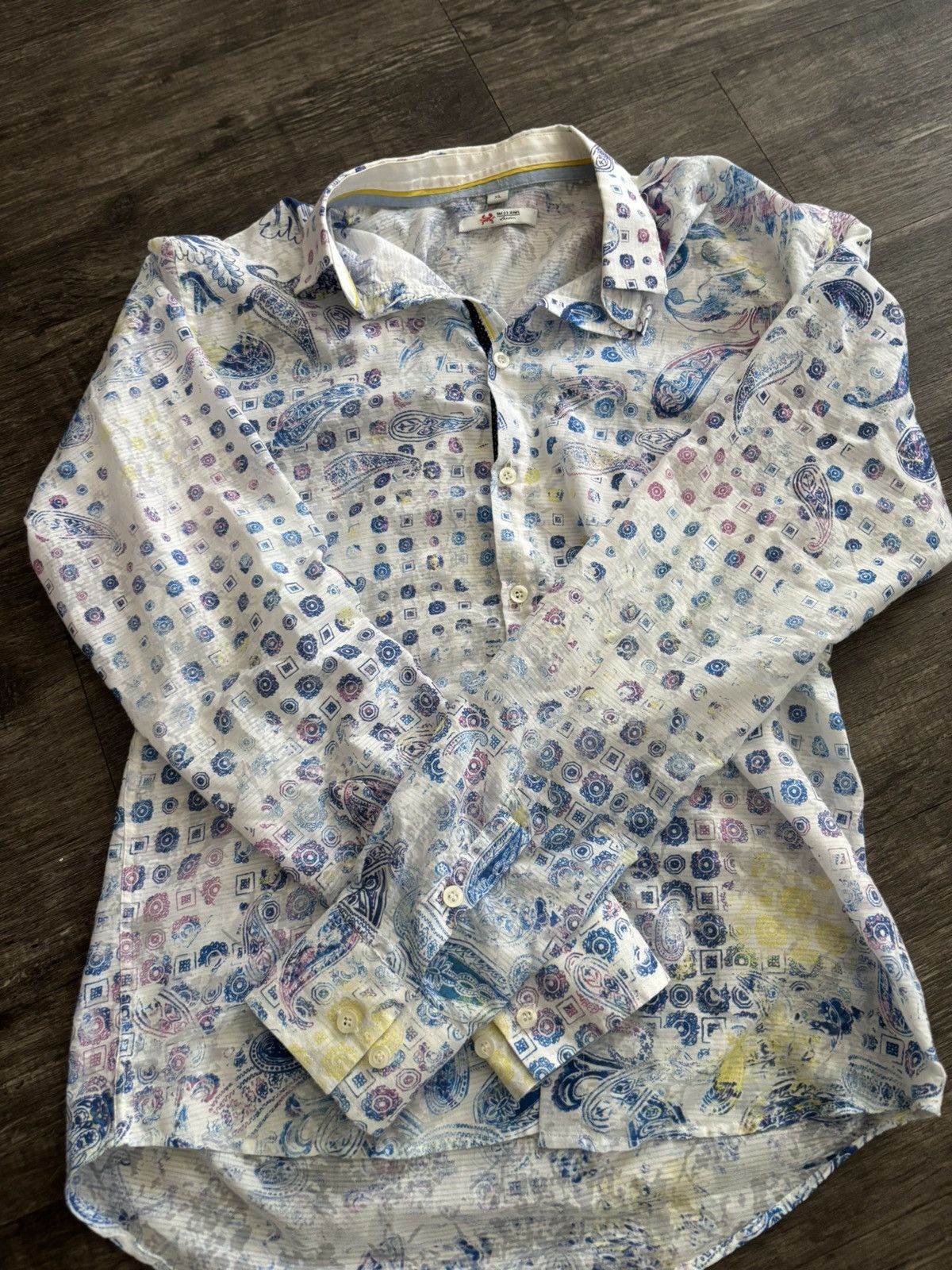 Vintage Vintage Long Sleeve Button-Up Size US XL / EU 56 / 4 - 1 Thumbnail