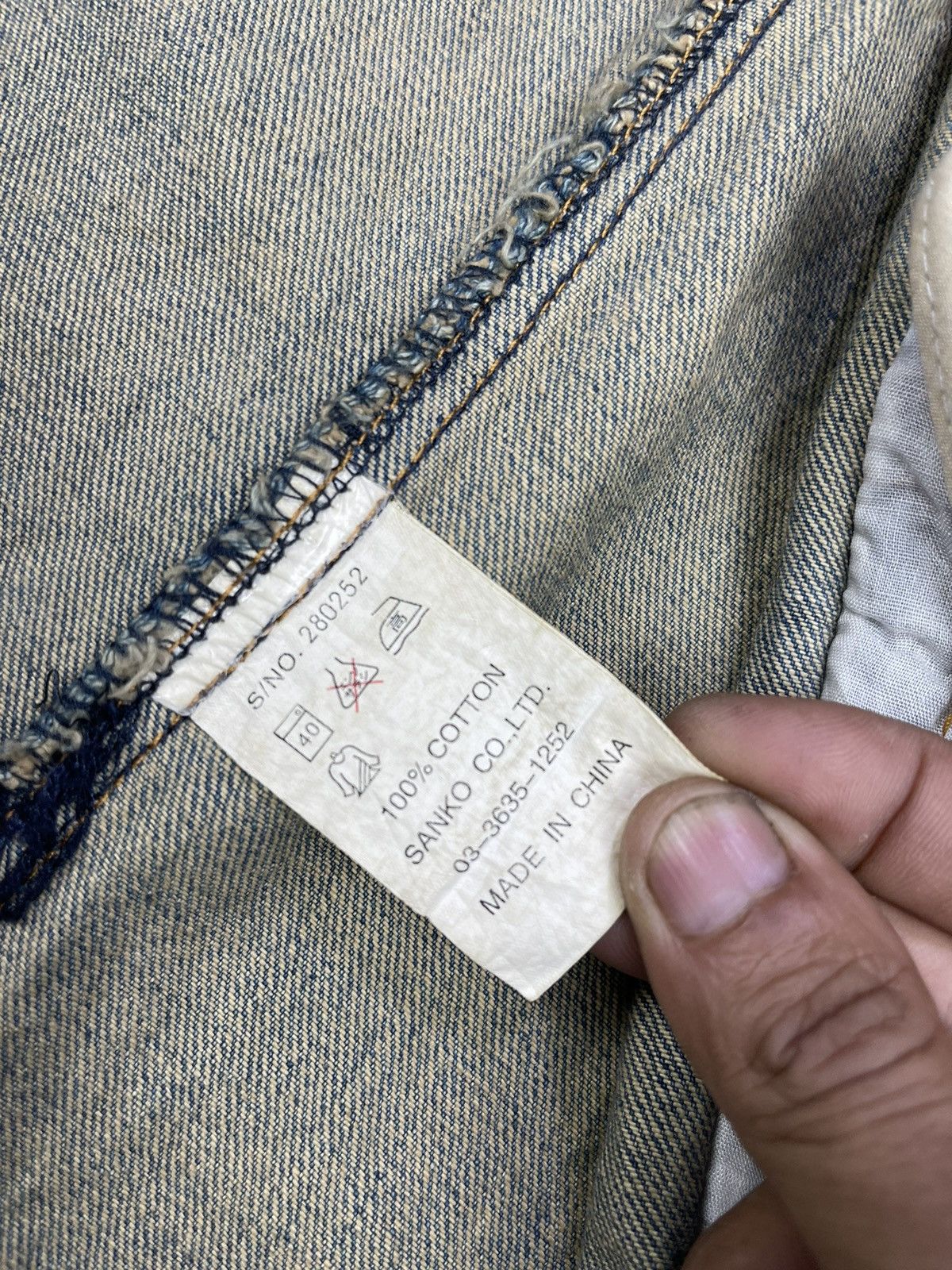 JACKROSE Jackrose Distressed Denim Biker Jackets Size US S / EU 44-46 / 1 - 11 Thumbnail