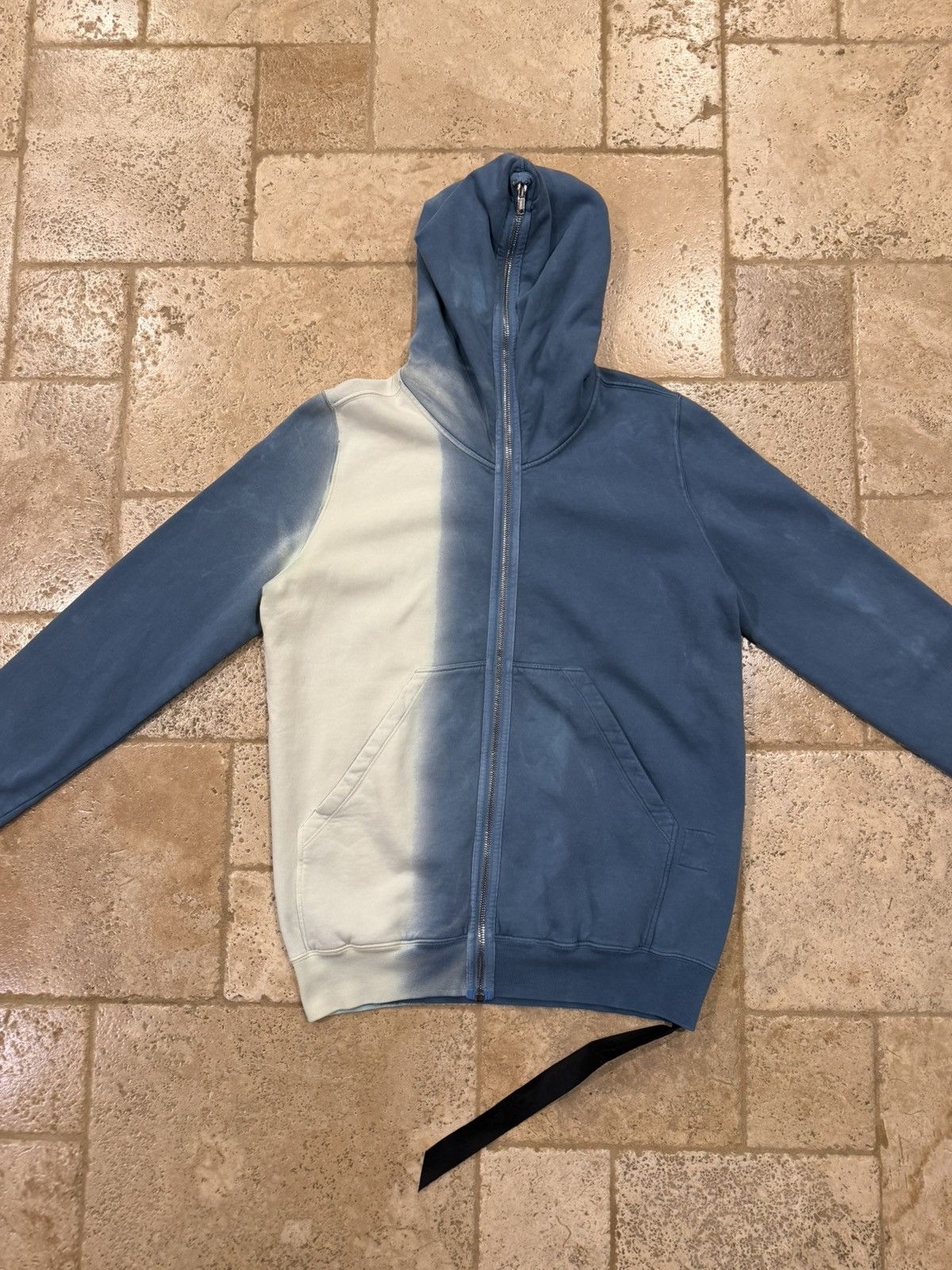 Rick Owens Drkshdw Rick Owens Drkshdw Gimp ToothPaste Degrade Zip Up Hoodie Size US XL / EU 56 / 4 - 6 Thumbnail