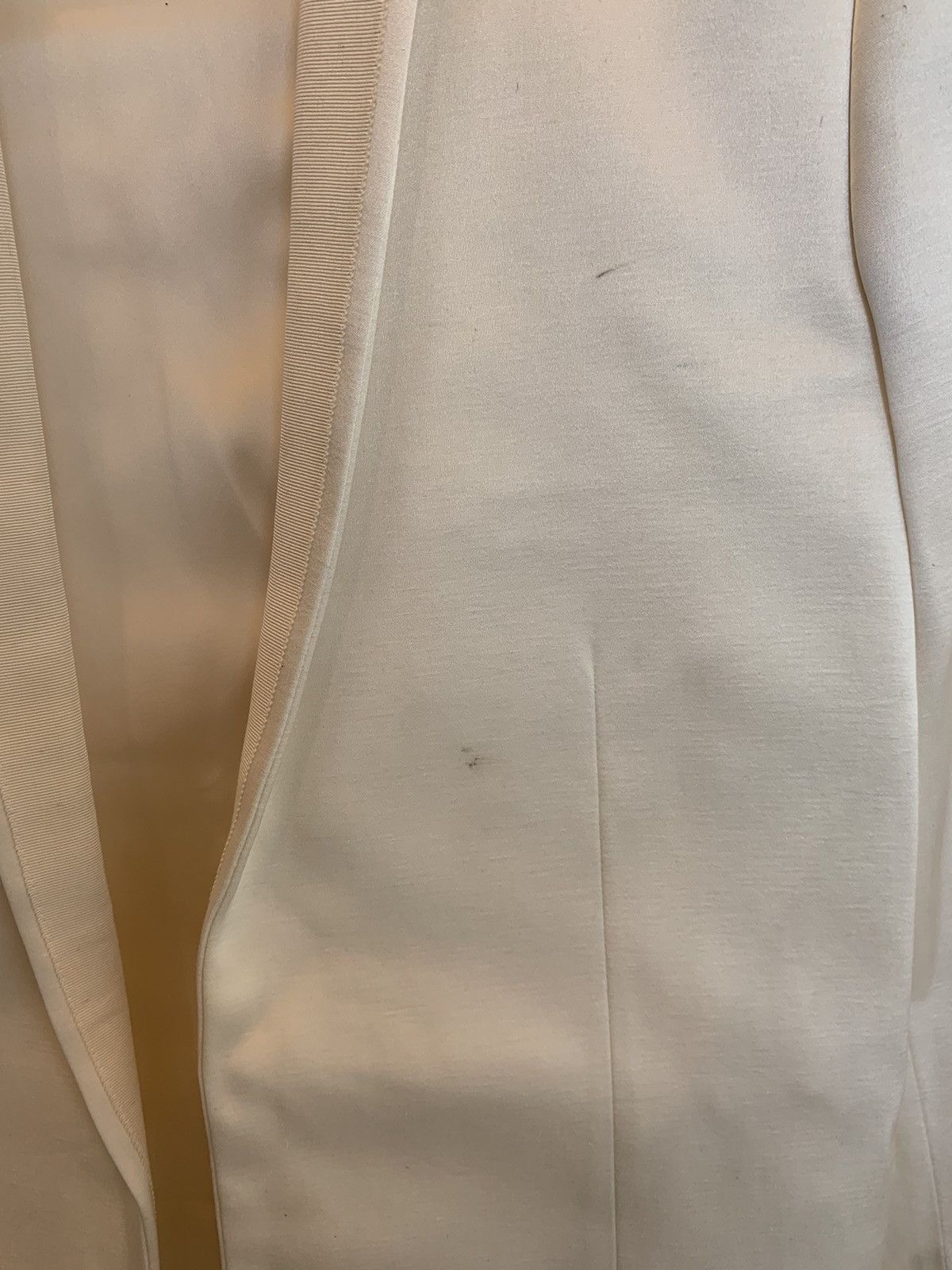 Haider Ackermann Haider Ackermann Ivory Silk Sample Blazer Size XS / US 0-2 / IT 36-38 - 3 Thumbnail