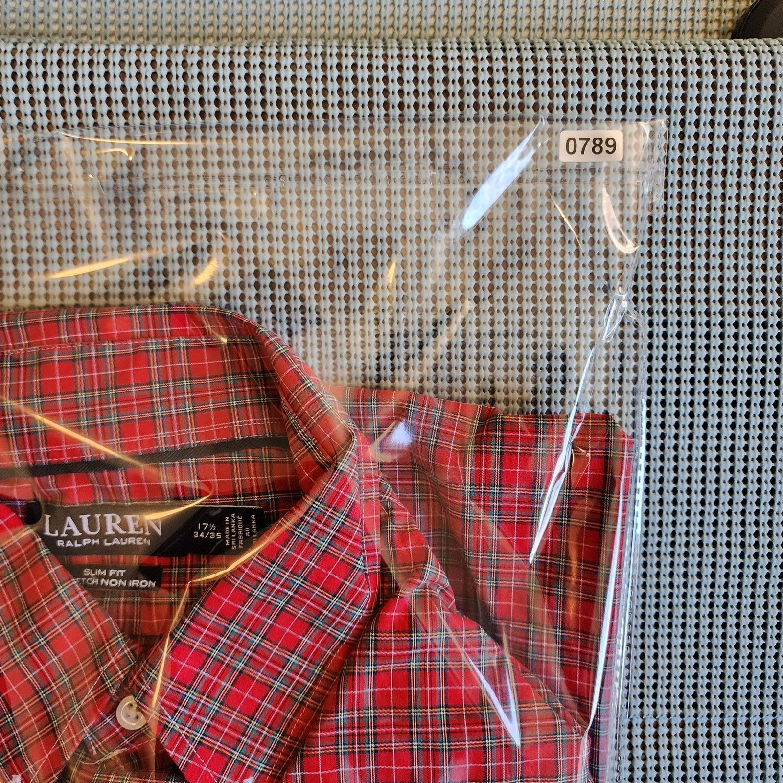 Ralph Lauren Men's Ralph Lauren Black Label Red Plaid Shirt 17 1/2 34/35 Size US XL / EU 56 / 4 - 9 Thumbnail