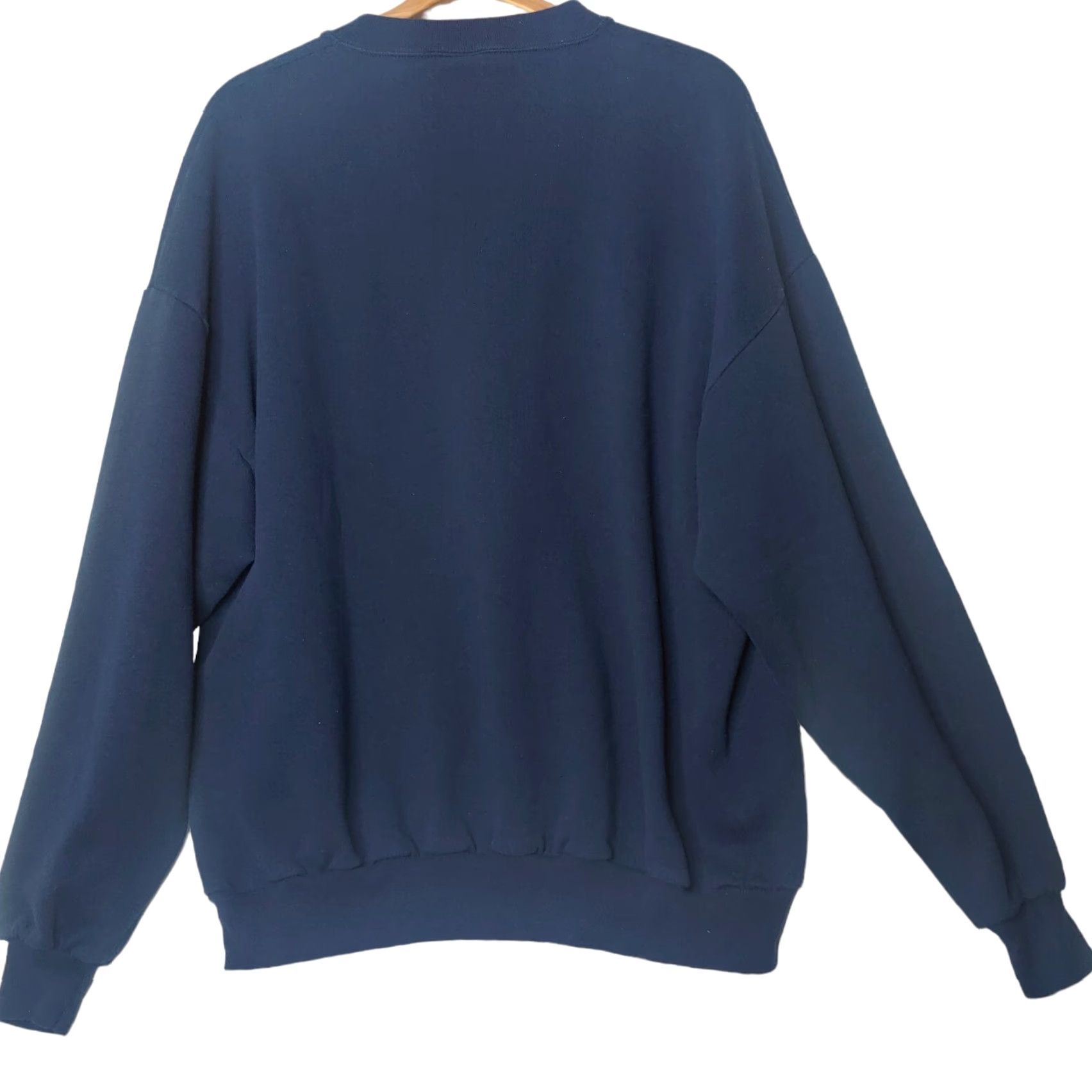 Jerzees VINTAGE JERZEES Sweatshirt Snow Birds 2X Blue Women's Pullover Crew Neck Winter Nature Bird Lovers 1995 ArtWear Design Size XXL / US 16-18 / IT 52-54 - 5 Thumbnail