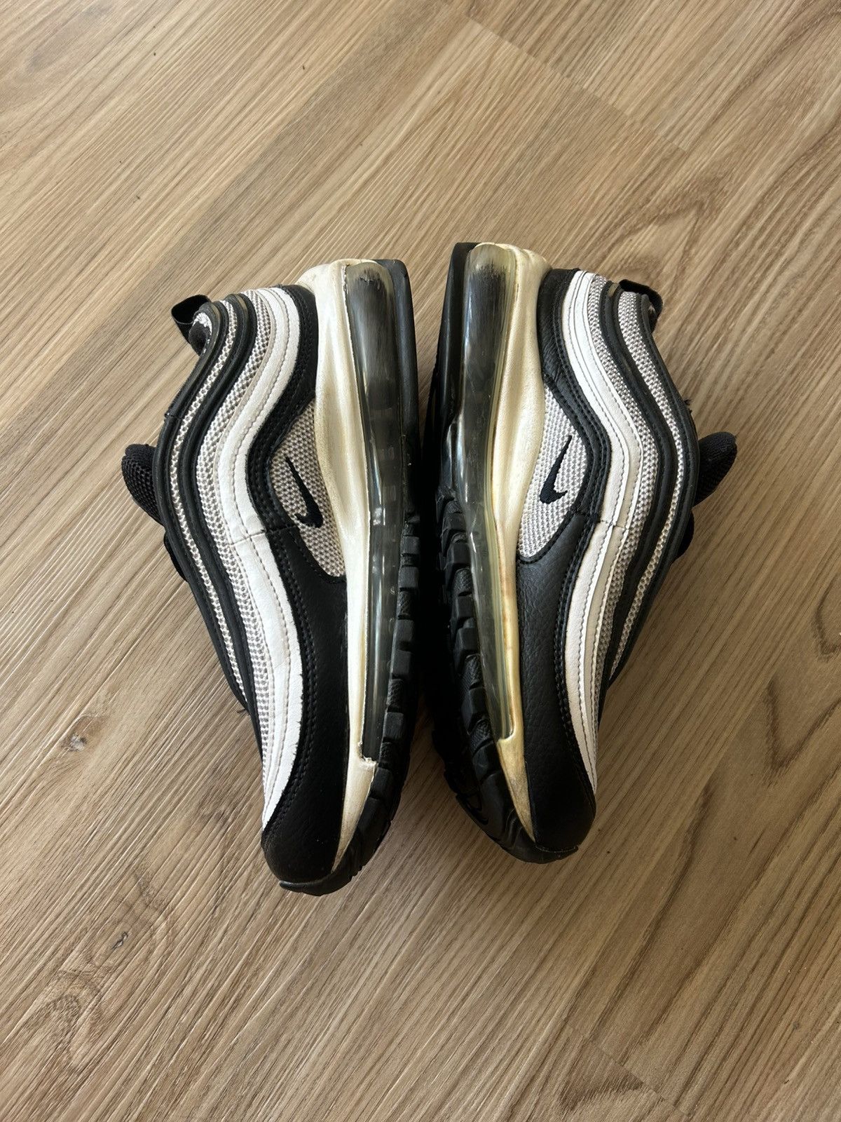 Nike Nike Airmax 97 black white Size US 7 / IT 37 - 3 Thumbnail
