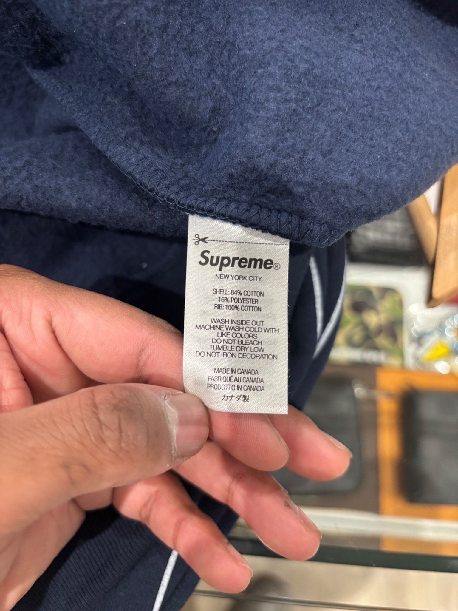 Supreme Supreme Devil S Logo Zip Up Hooded Sweatshirt Stripe Size US L / EU 52-54 / 3 - 7 Thumbnail