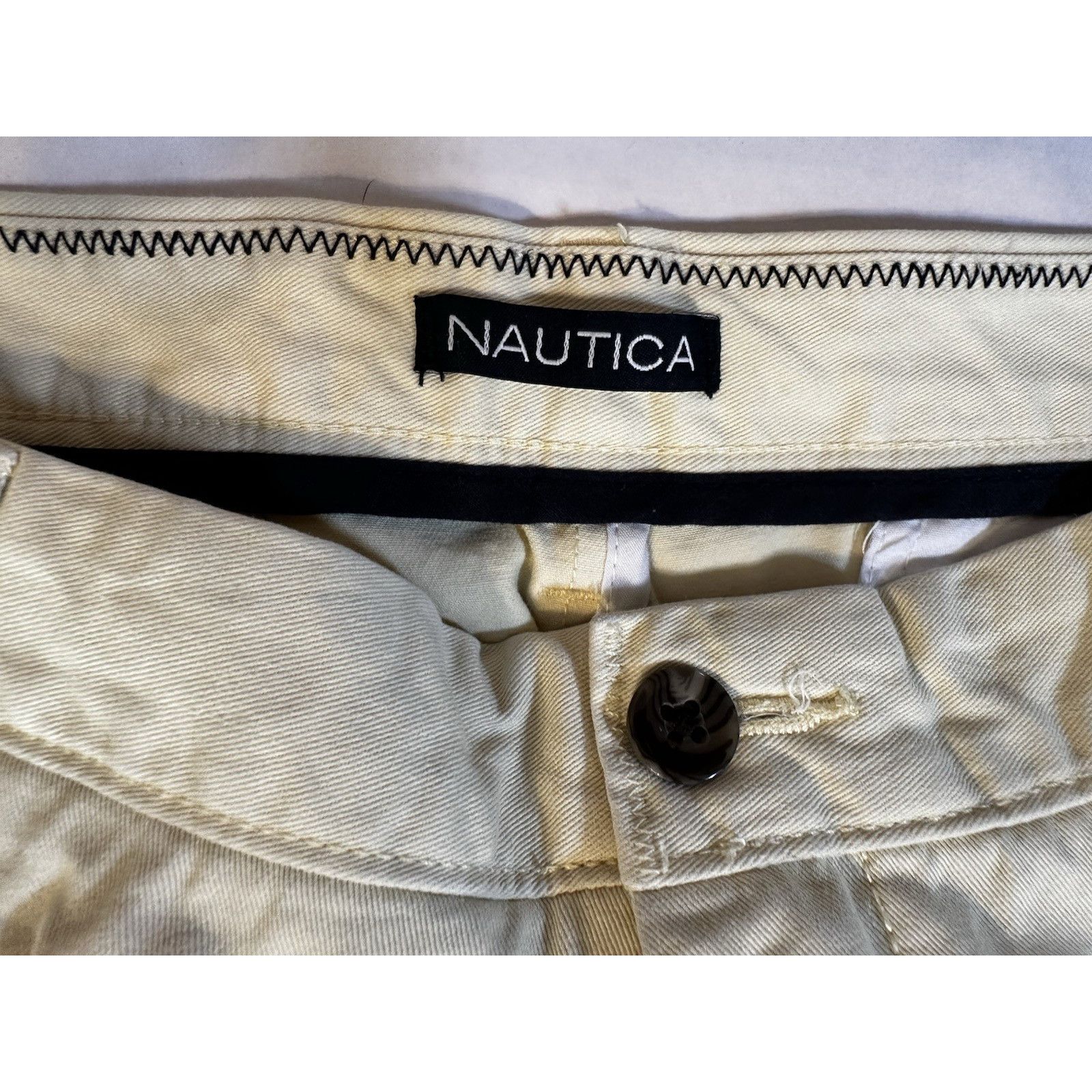 Nautica Nautica Chino Shorts, Lime/Yellow Sz 36w Golf Preppy Bright Size US 36 / EU 52 - 7 Thumbnail