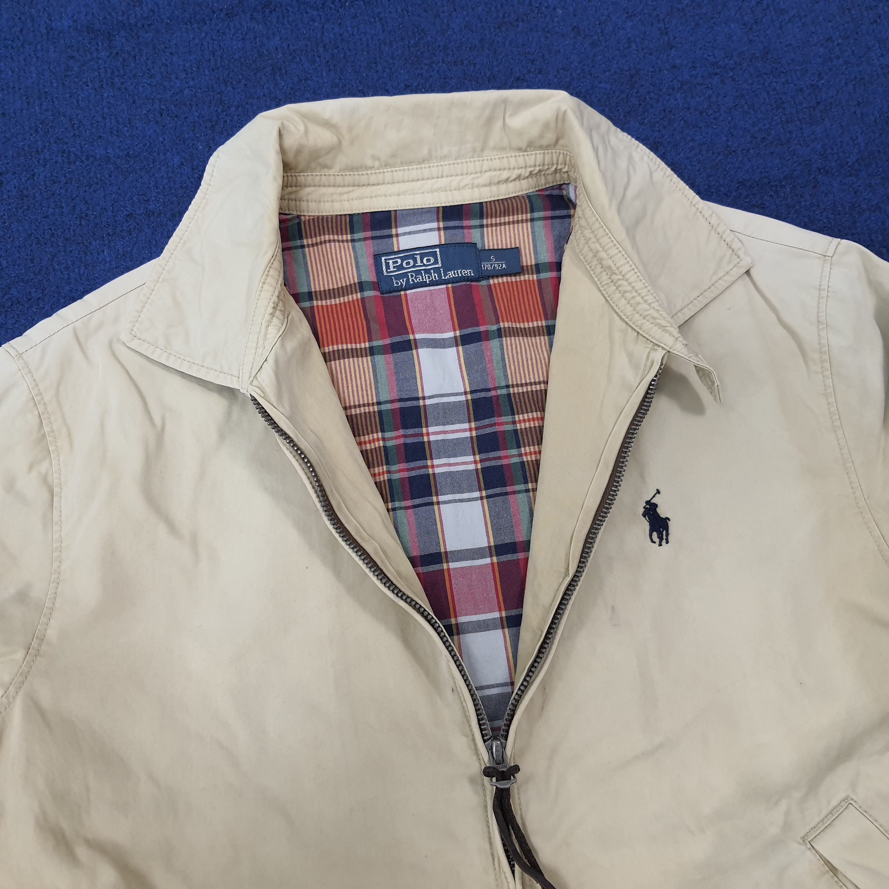 Polo Ralph Lauren Vintage Polo by Ralph Lauren Beige Zipper Jacket C275N3 Size US M / EU 48-50 / 2 - 6 Thumbnail