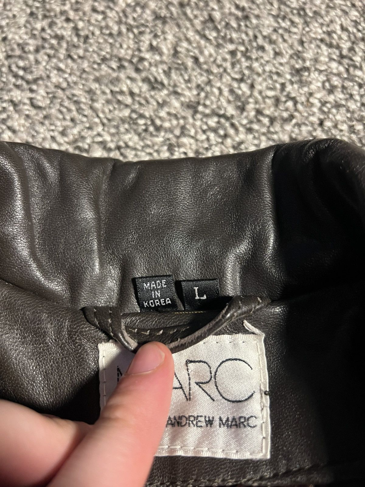 Andrew Marc Vintage 1989 Andrew Marc Leather Bomber - Made in Korea - XL Size US L / EU 52-54 / 3 - 7 Thumbnail