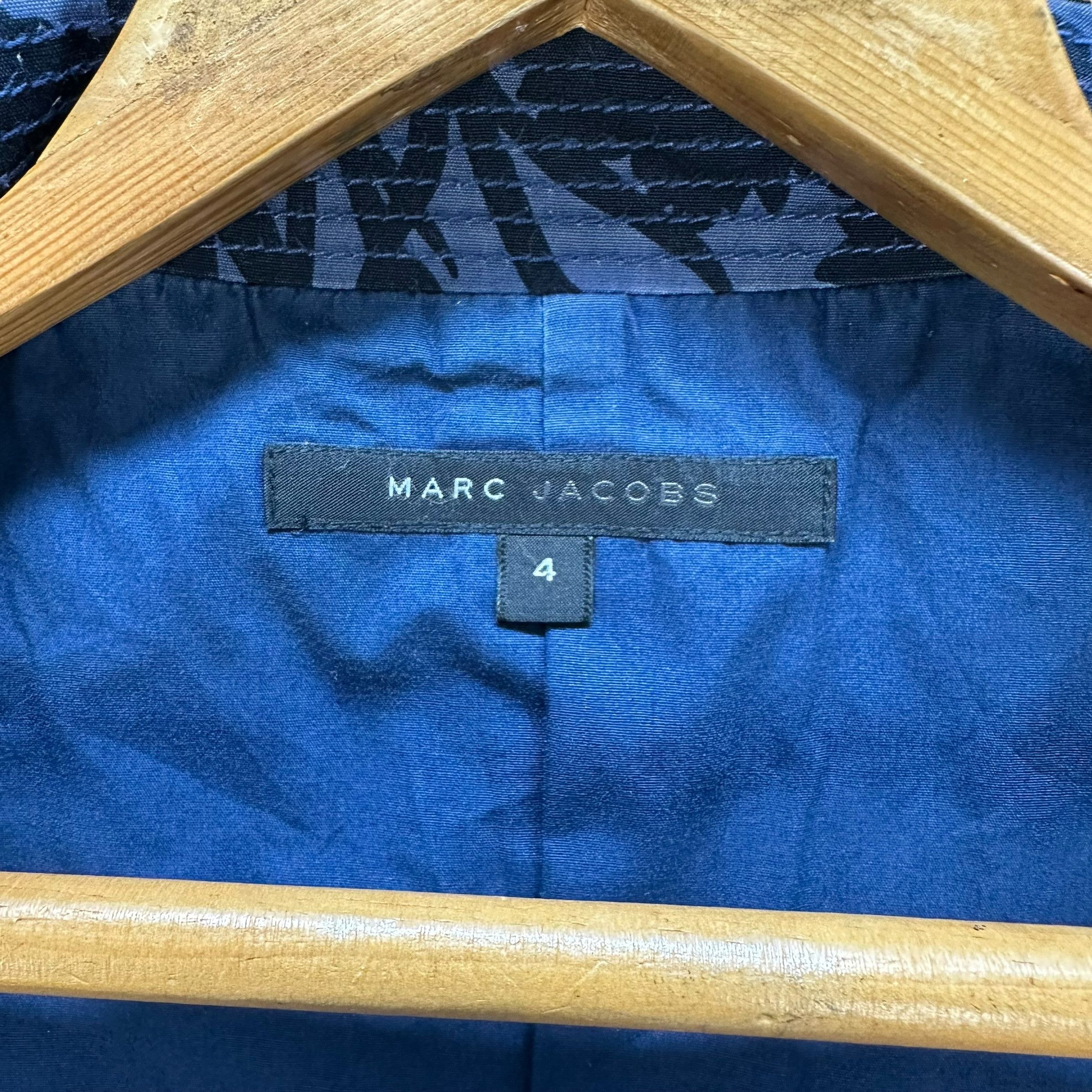 Marc Jacobs MARC JACOBS Artwork Florals Design Coat Jacket #71-1430 Size S / US 4 / IT 40 - 11 Thumbnail