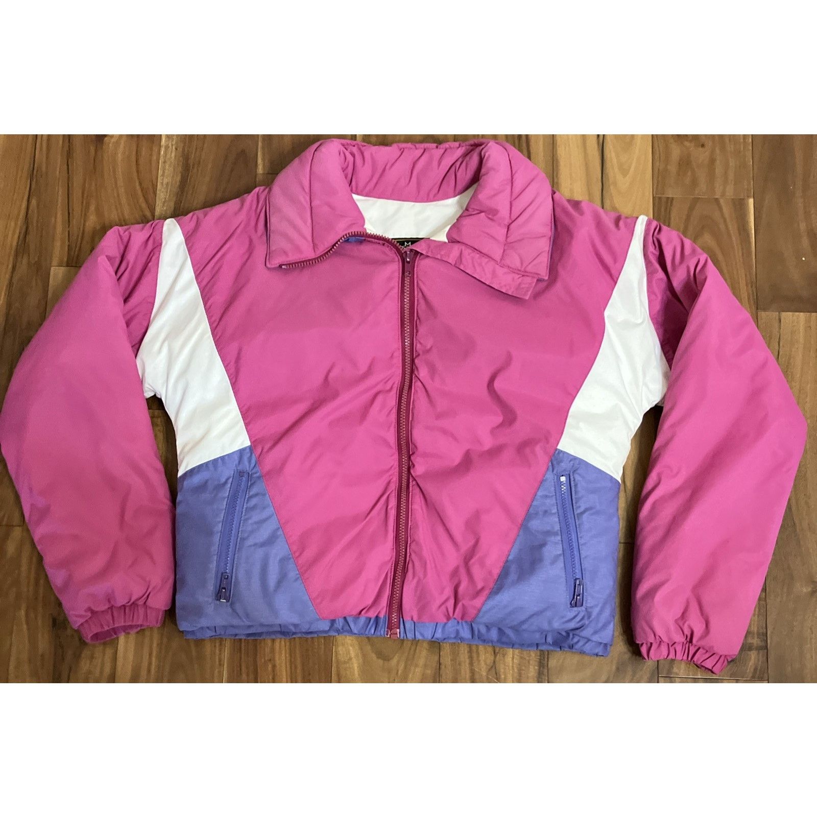 Other Vtg Alpine Designs GOOSE DOWN Puffer Ski Jacket Sz M Pink Size M / US 6-8 / IT 42-44 - 1 Thumbnail